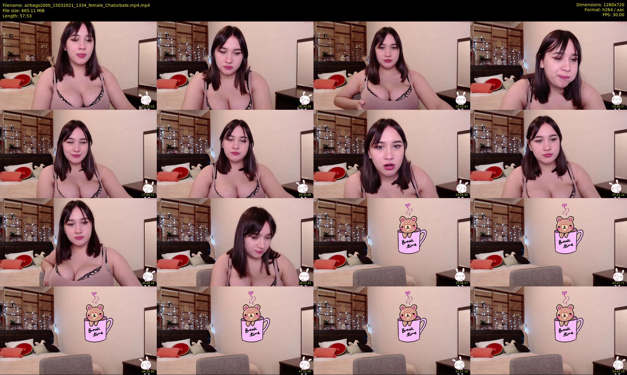 airbags2000 — 58 minute Chaturbate female cam show recording, 720p, Mar 15, 2021