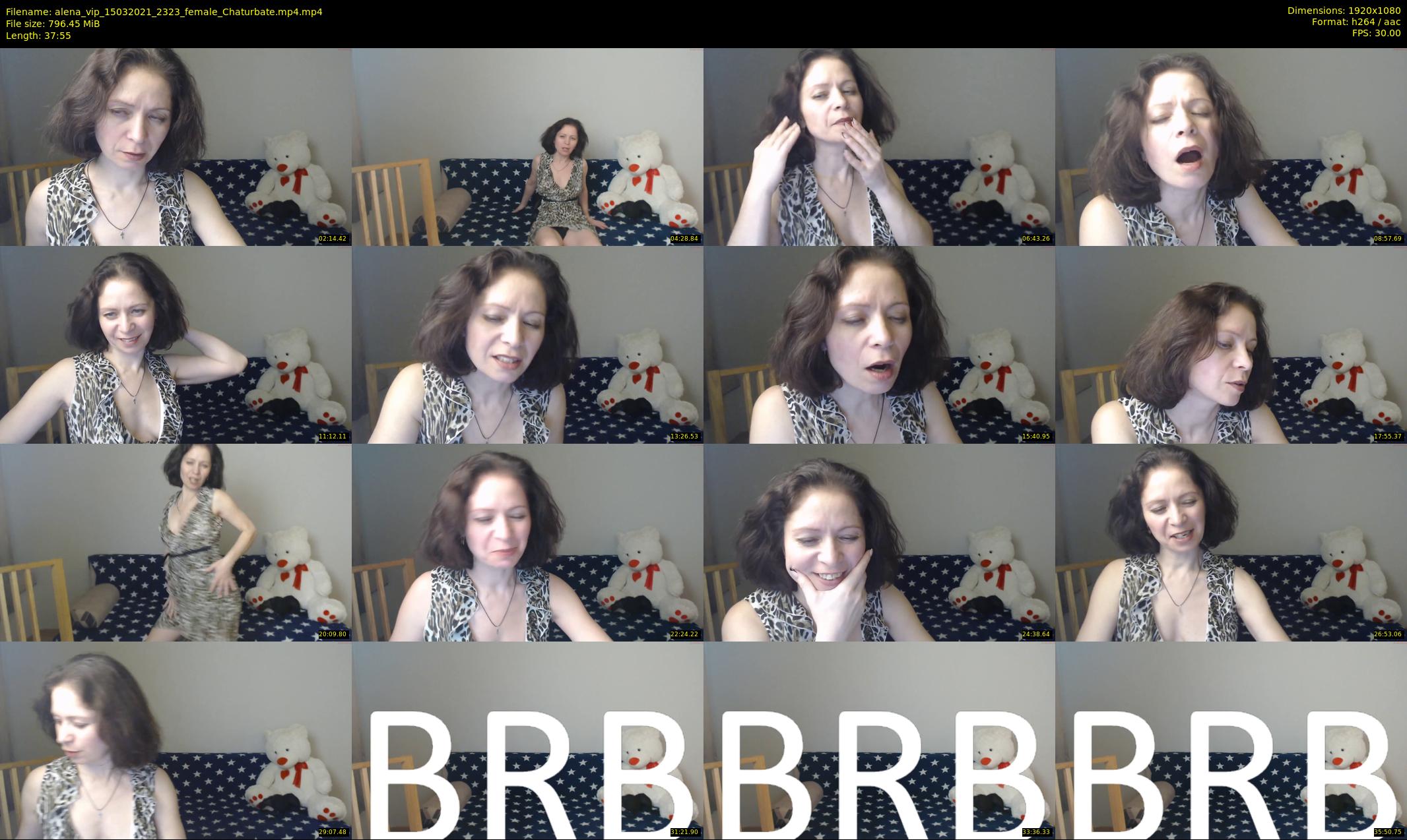 alena_vip — 38 minute Chaturbate female cam show recording, 1080p, Mar 15, 2021