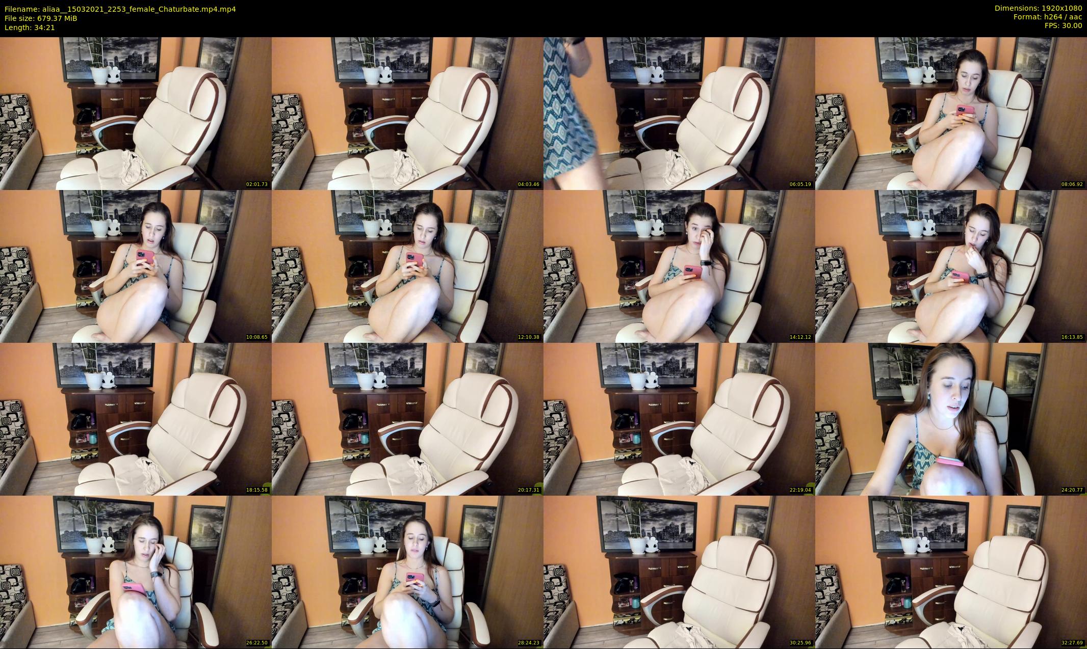 aliaa_ — 35 minute Chaturbate female cam show recording, 1080p, Mar 15, 2021