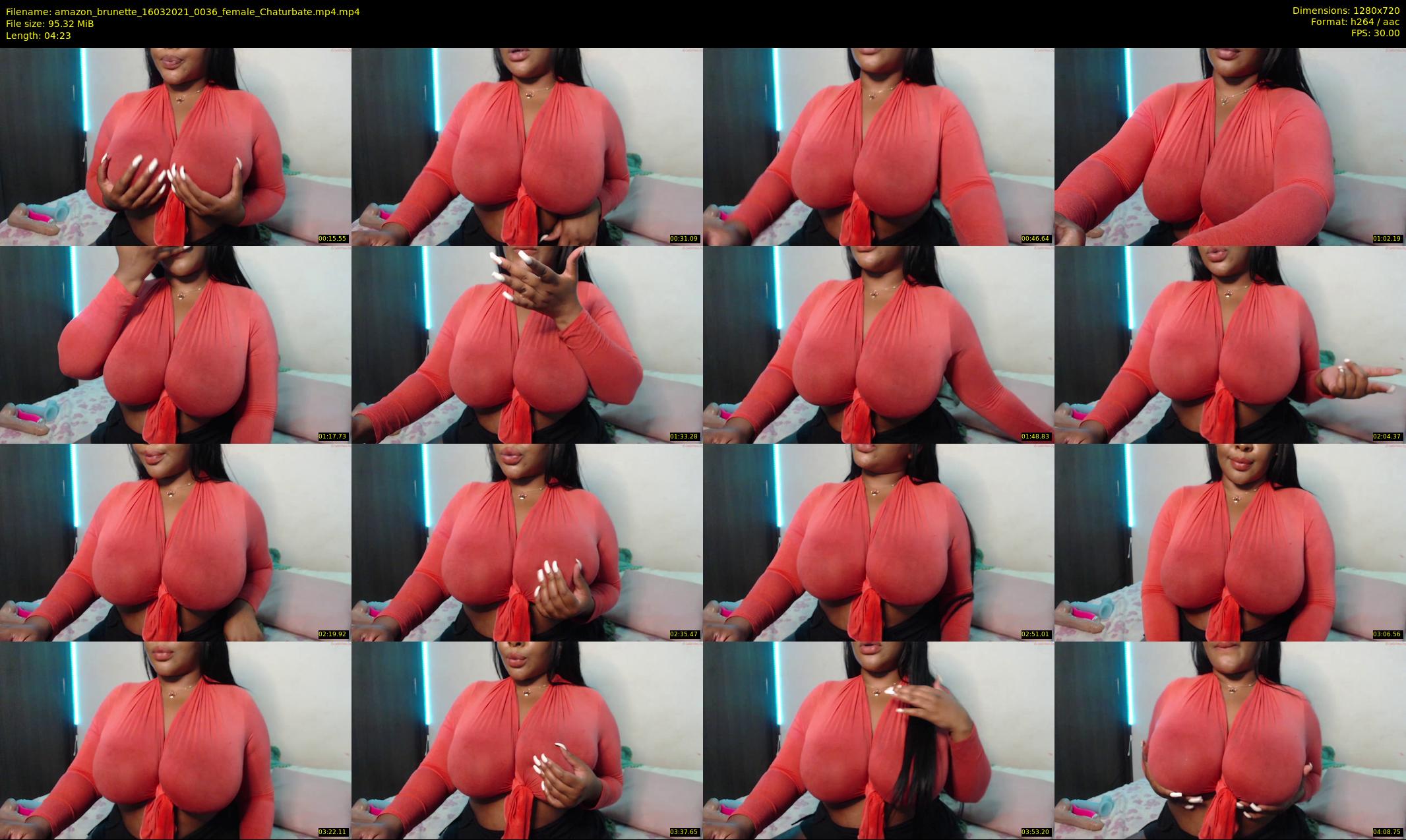 amazon_brunette — 5 minute Chaturbate female cam show recording, 720p, Mar 16, 2021