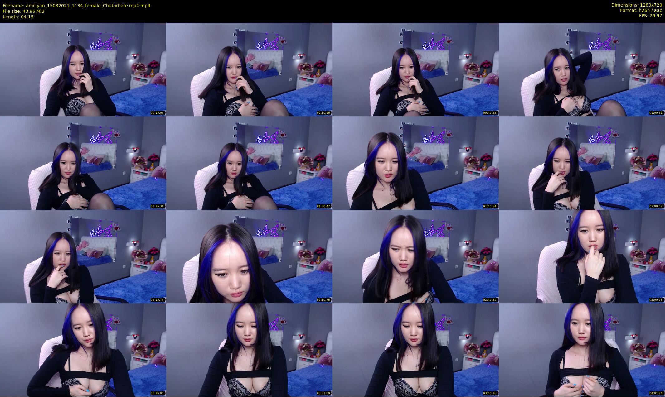 amiliyan — 5 minute Chaturbate female cam show recording, 720p, Mar 15, 2021