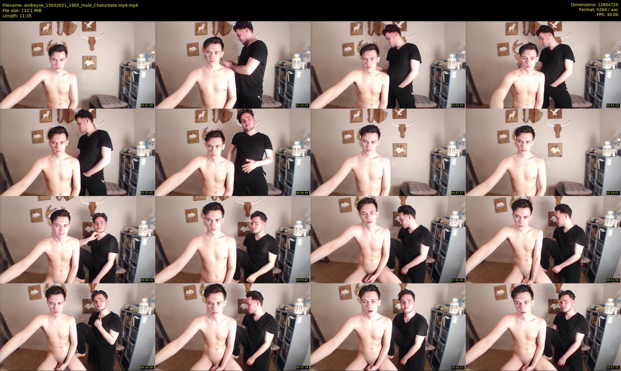 andreyve — 12 minute Chaturbate male cam show recording, 720p, Mar 15, 2021