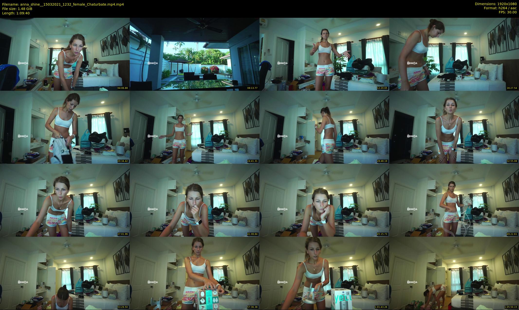 anna_shine_ — 70 minute Chaturbate female cam show recording, 1080p, Mar 15, 2021