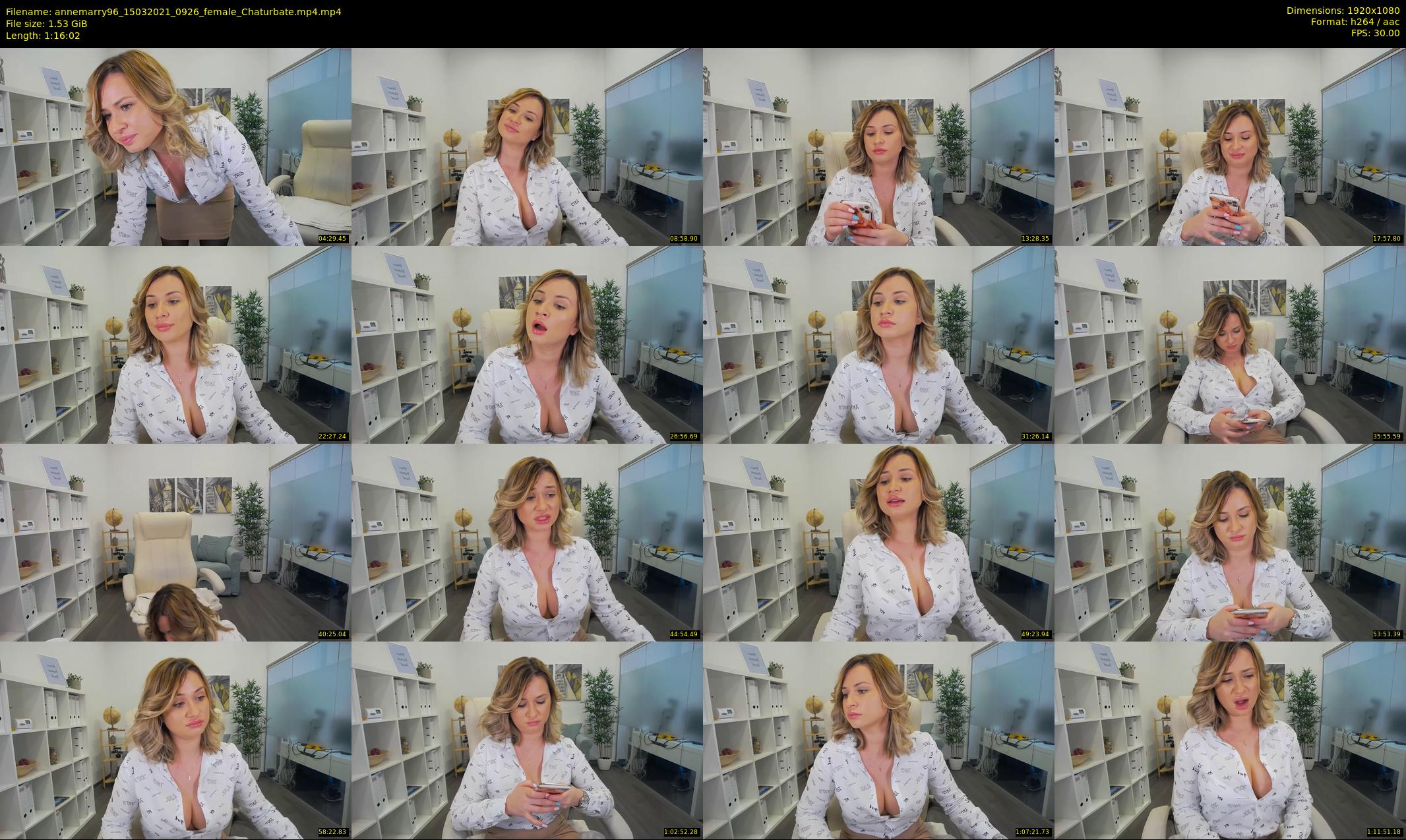 annemarry96 — 77 minute Chaturbate female cam show recording, 1080p, Mar 15, 2021