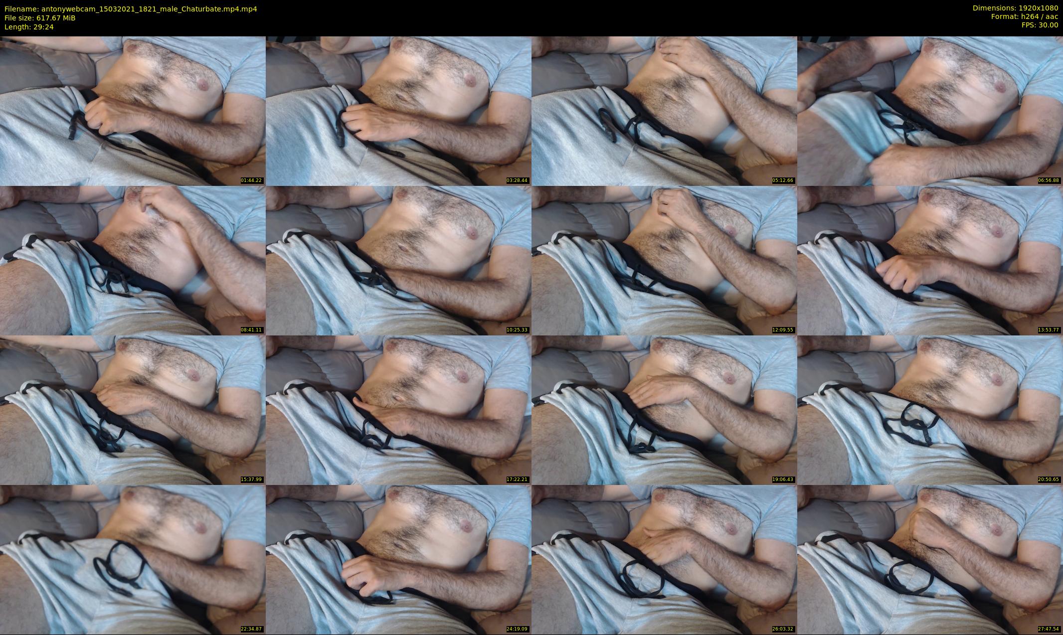 antonywebcam — 30 minute Chaturbate male cam show recording, 1080p, Mar 15, 2021