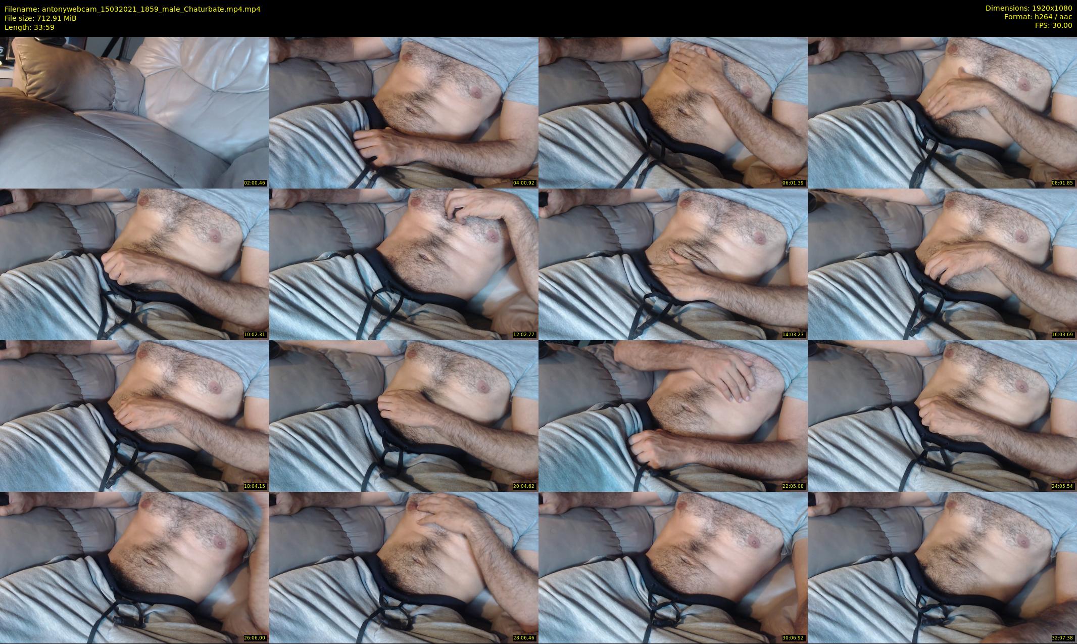 antonywebcam — 34 minute Chaturbate male cam show recording, 1080p, Mar 15, 2021