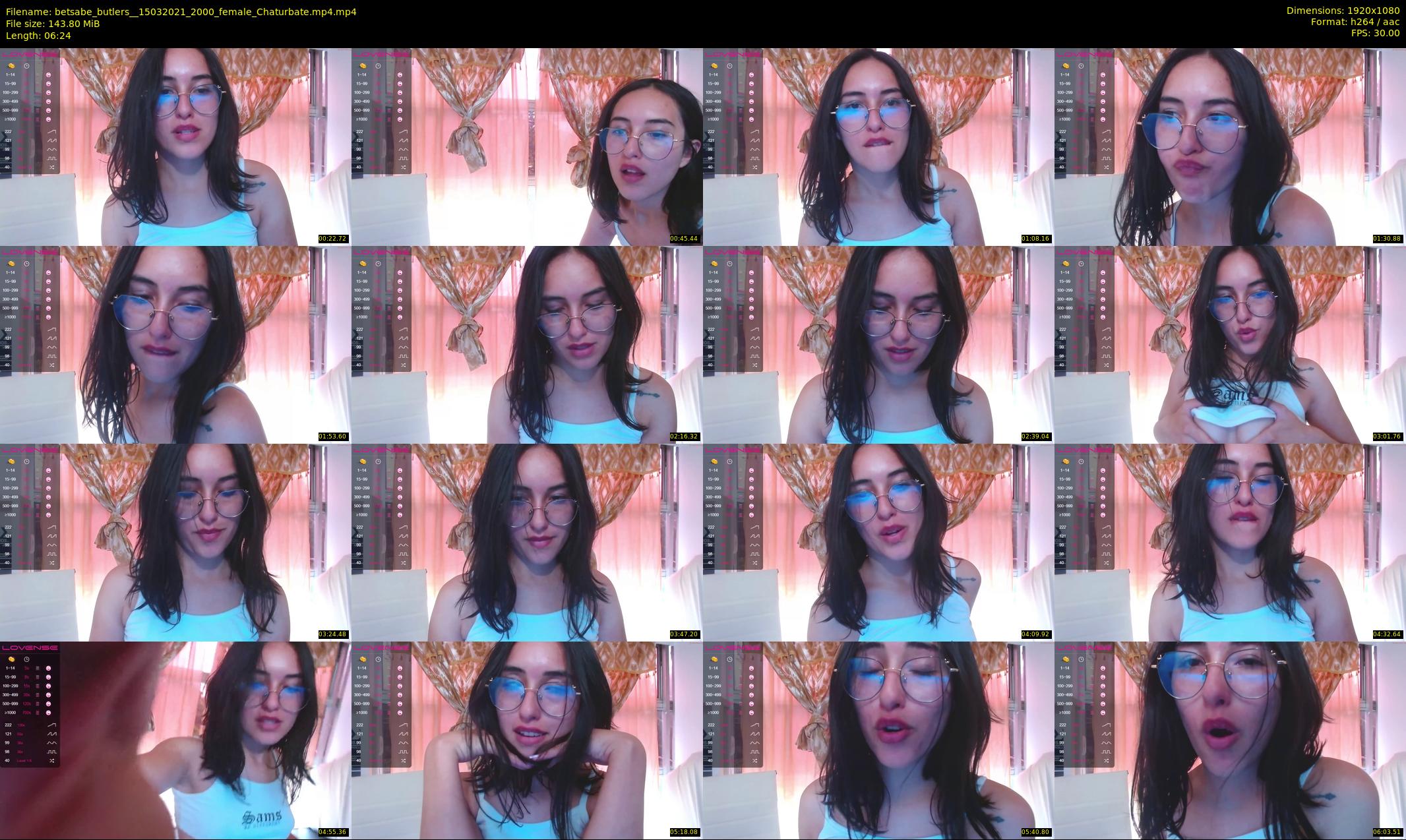 betsabe_butlers_ — 7 minute Chaturbate female cam show recording, 1080p, Mar 15, 2021