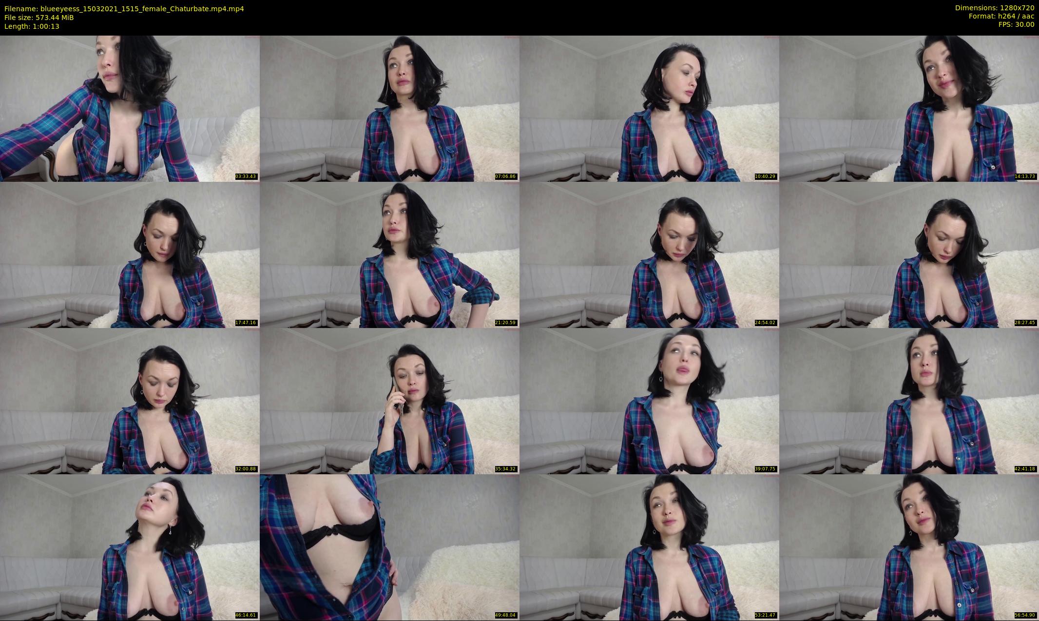blueeyeess — 61 minute Chaturbate female cam show recording, 720p, Mar 15, 2021