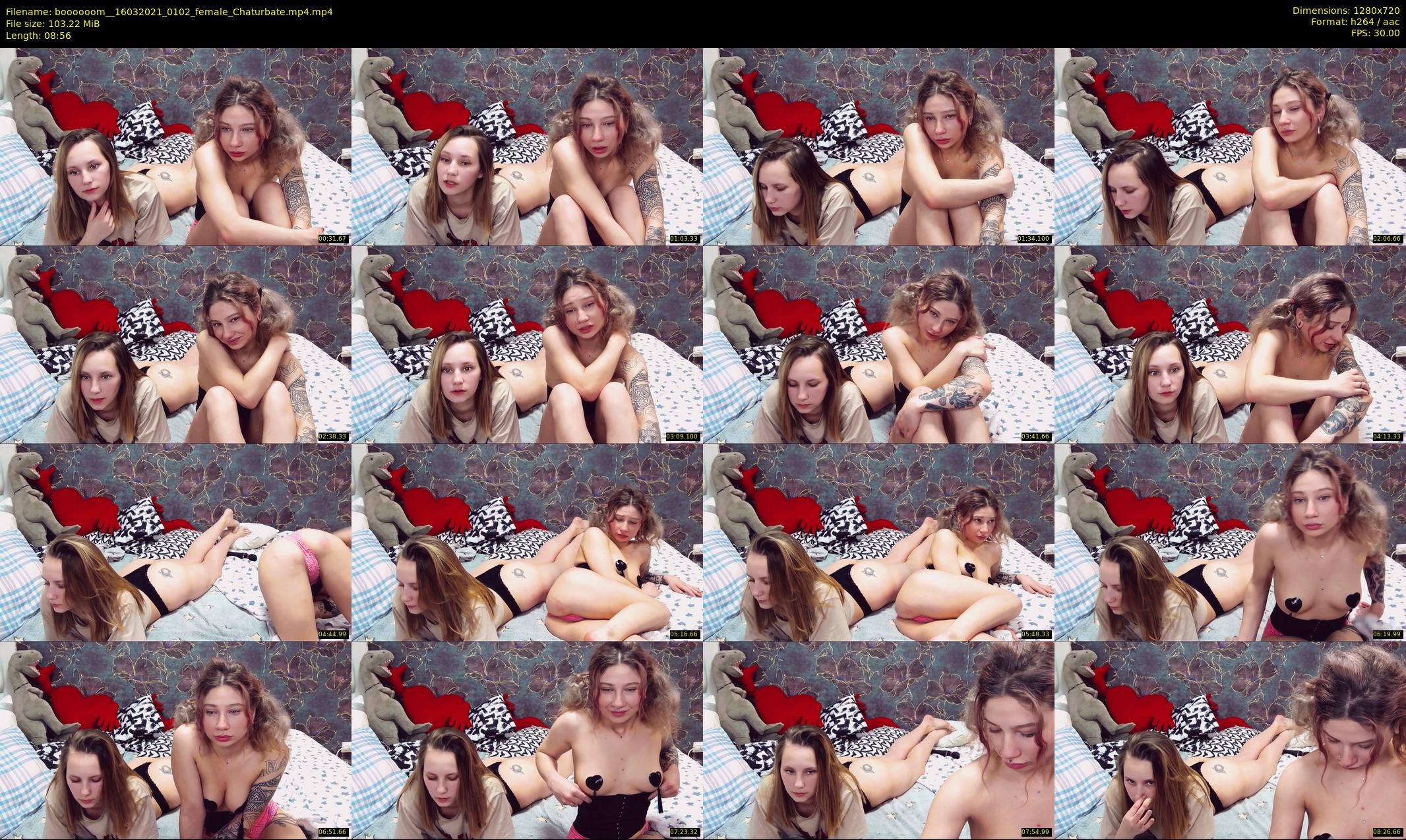 boooooom_ — 9 minute Chaturbate female cam show recording, 720p, Mar 16, 2021