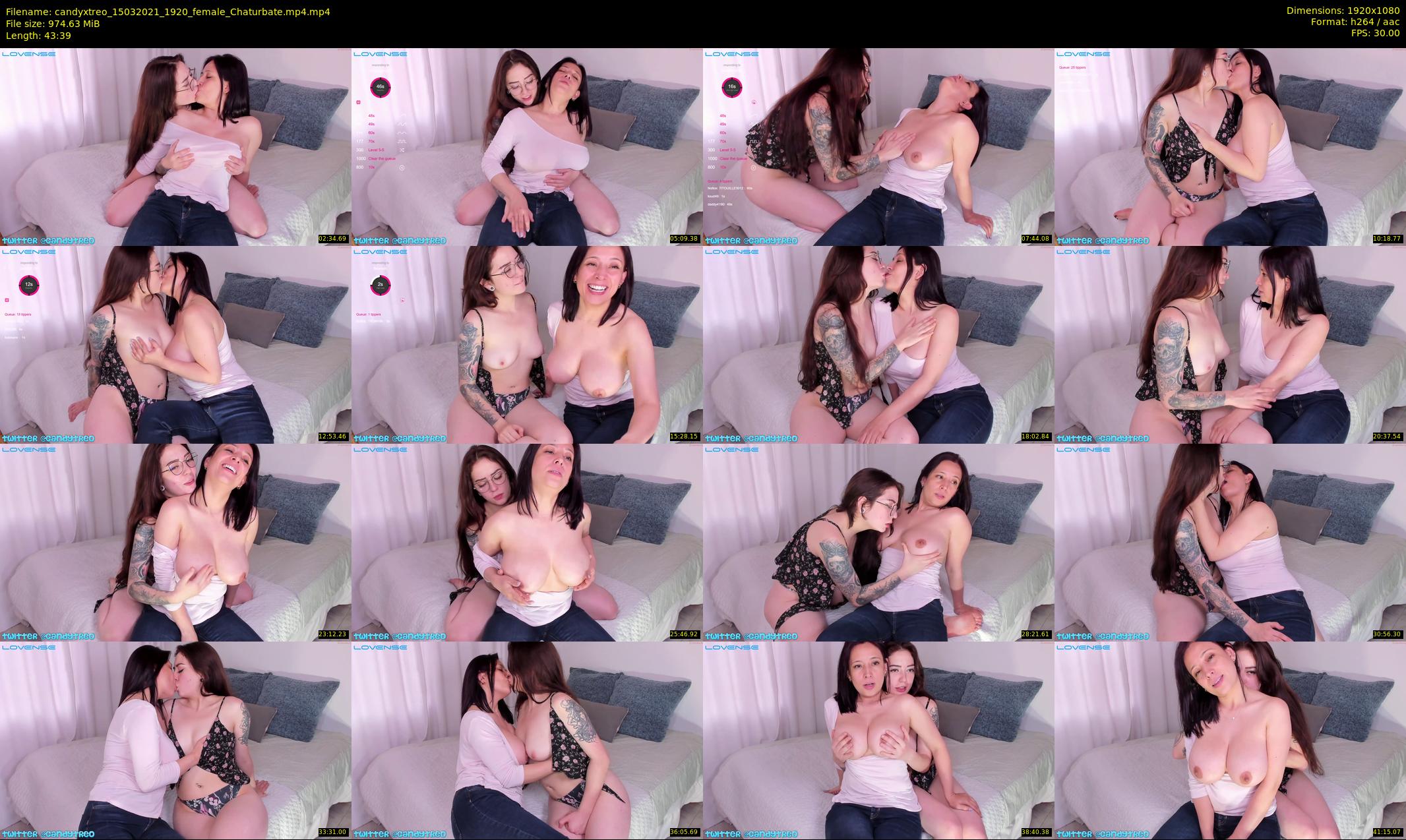 candyxtreo — 44 minute Chaturbate couple cam show recording, 1080p, Mar 15, 2021