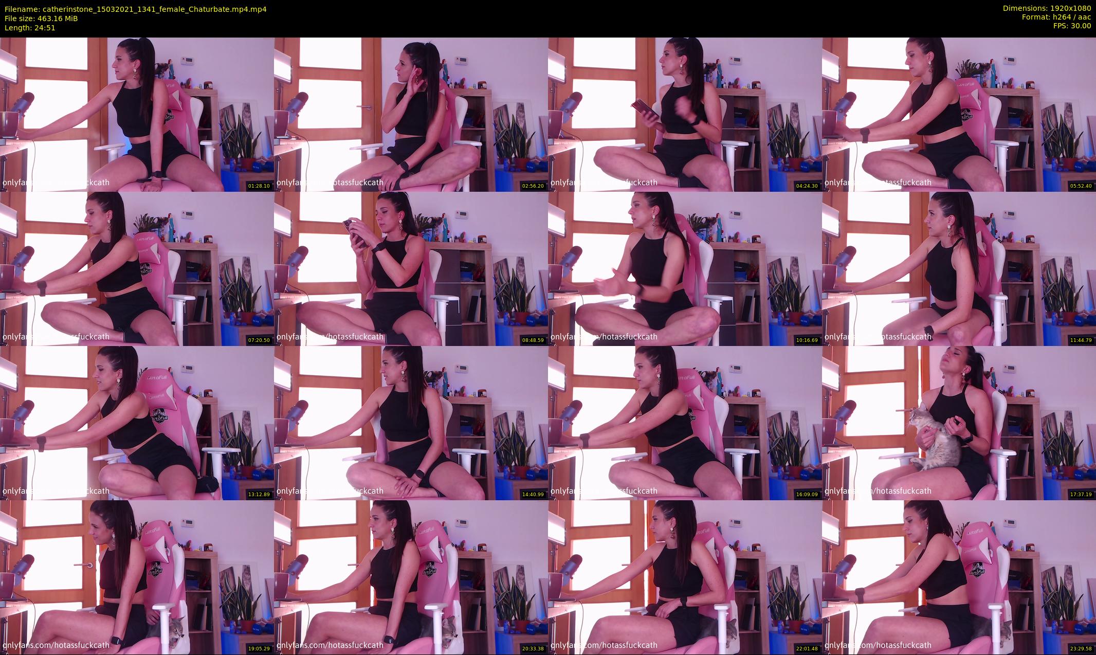 catherinstone — 25 minute Chaturbate female cam show recording, 1080p, Mar 15, 2021