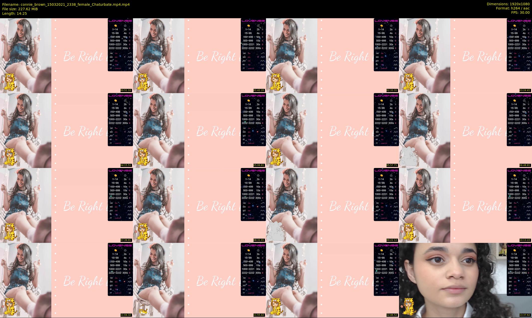 connie_brown — 15 minute Chaturbate female cam show recording, 1080p, Mar 15, 2021
