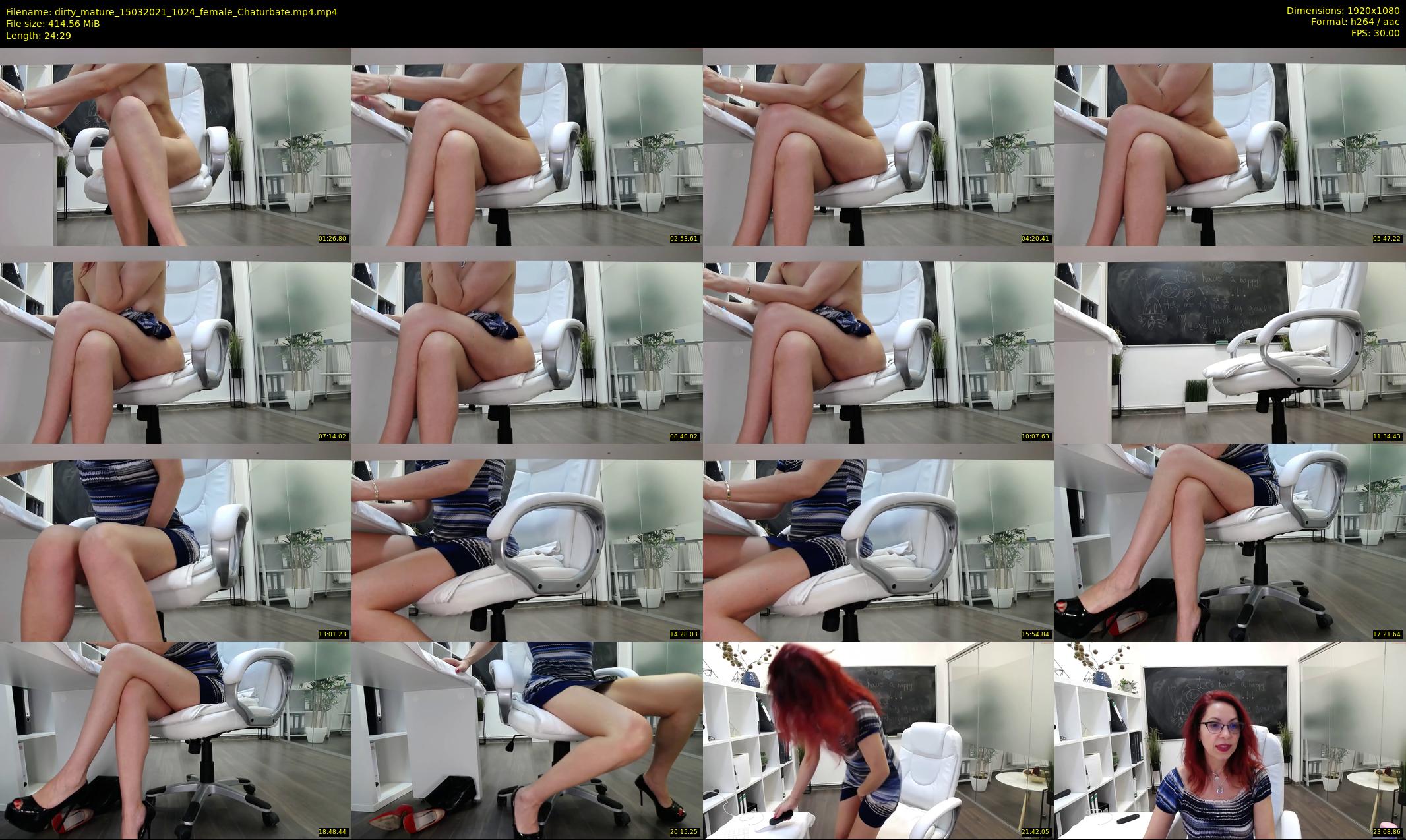 dirty_mature — 25 minute Chaturbate female cam show recording, 1080p, Mar 15, 2021
