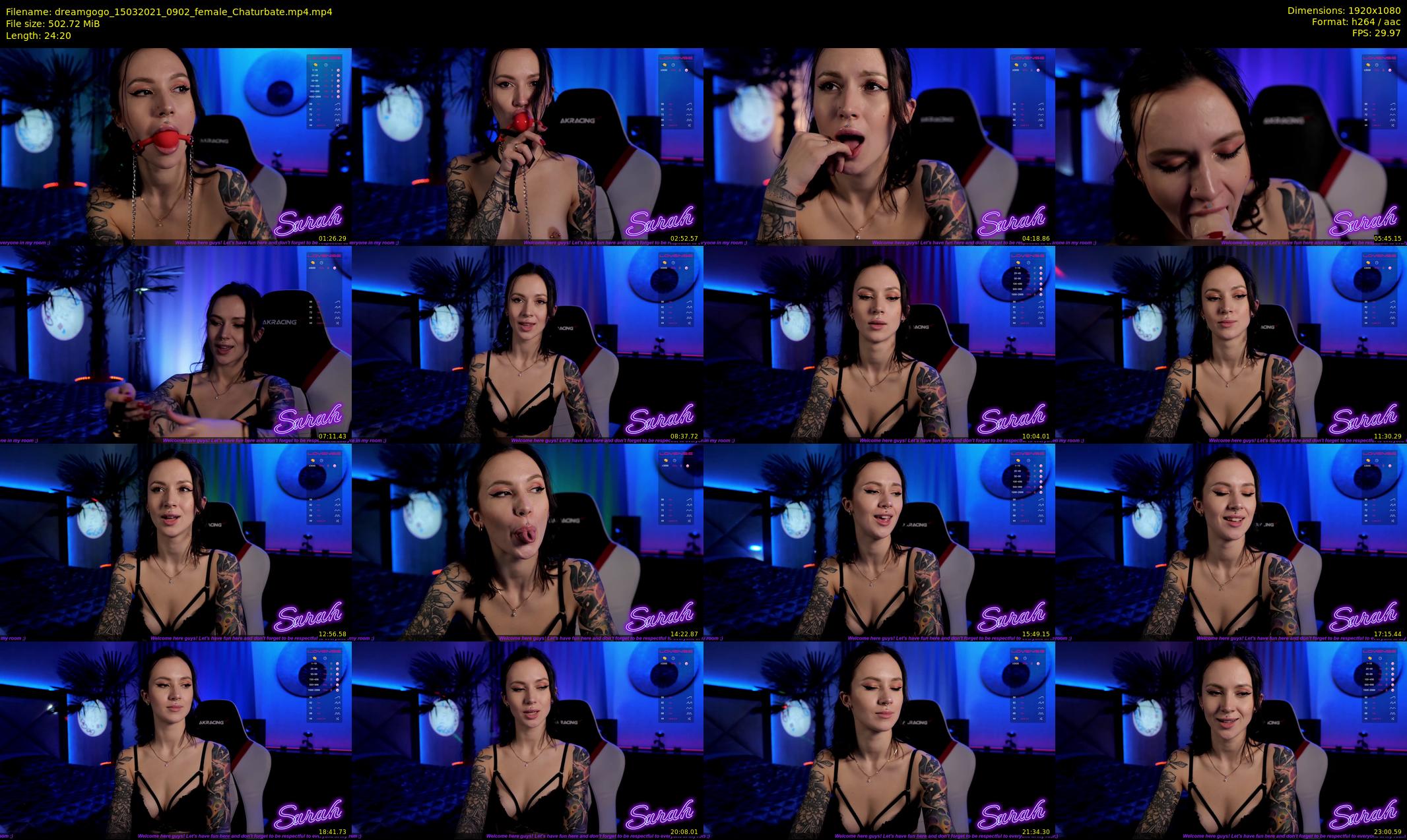 dreamgogo — 25 minute Chaturbate female cam show recording, 1080p, Mar 15, 2021