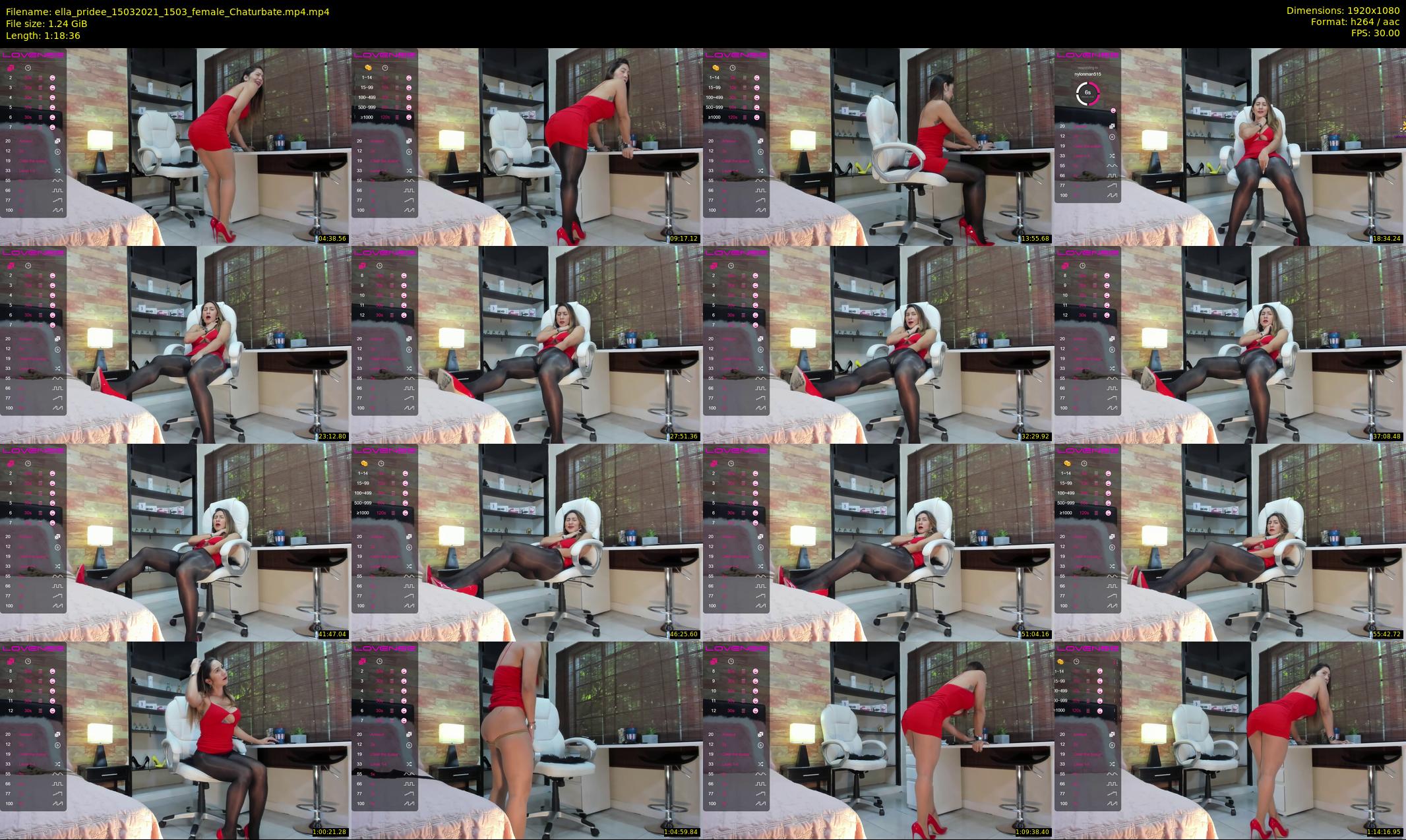 ella_pridee — 79 minute Chaturbate female cam show recording, 1080p, Mar 15, 2021