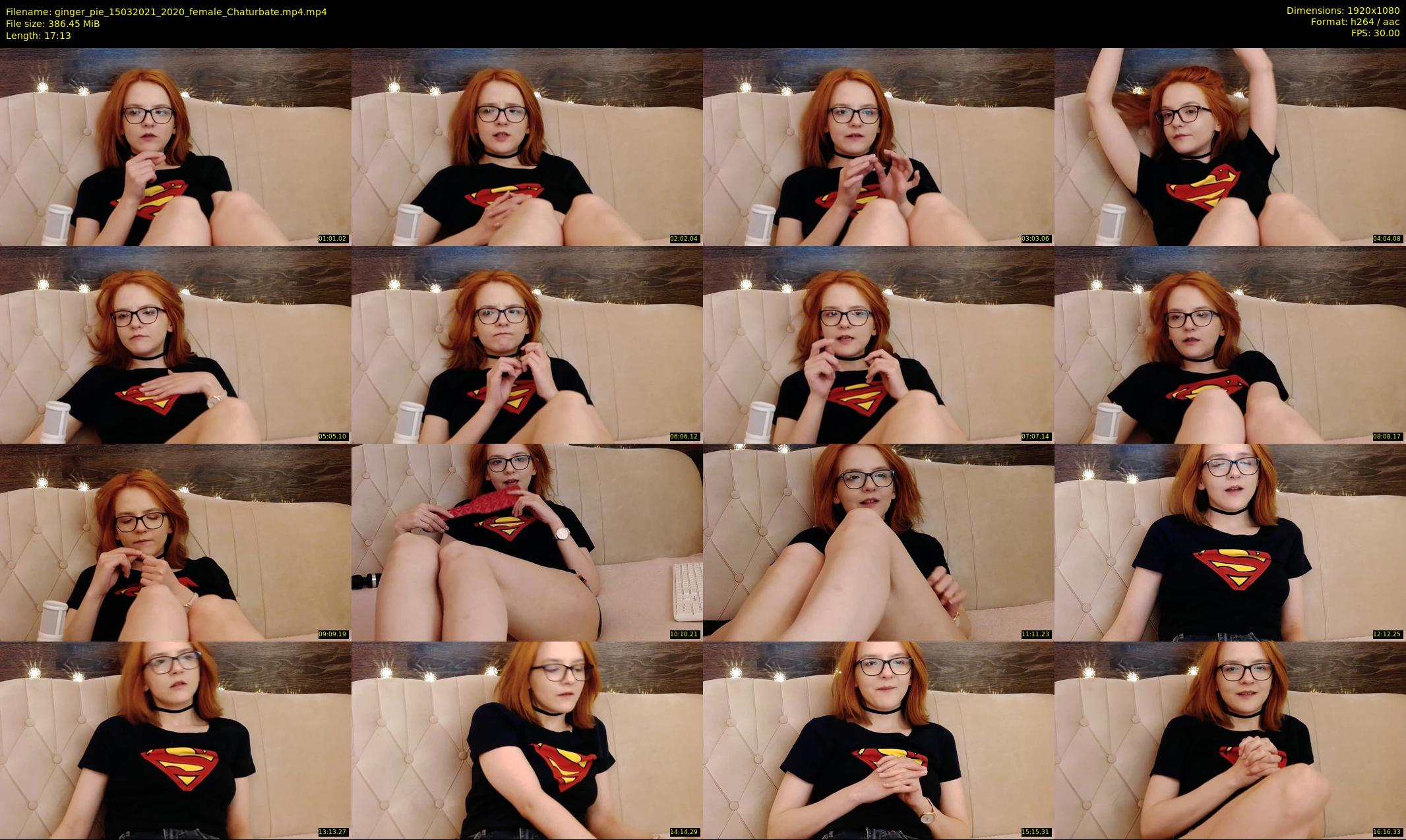 ginger_pie — 18 minute Chaturbate female cam show recording, 1080p, Mar 15, 2021