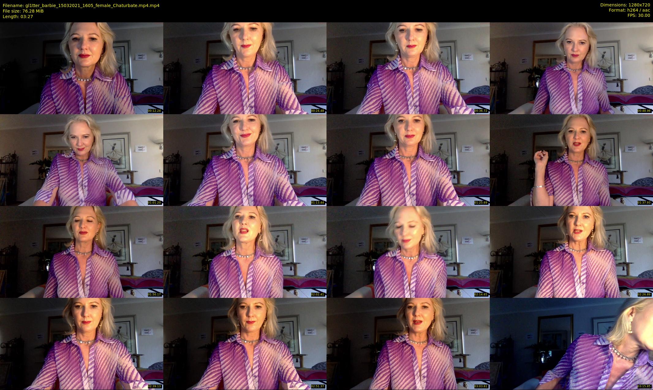 gl1tter_barbie — 4 minute Chaturbate female cam show recording, 720p, Mar 15, 2021