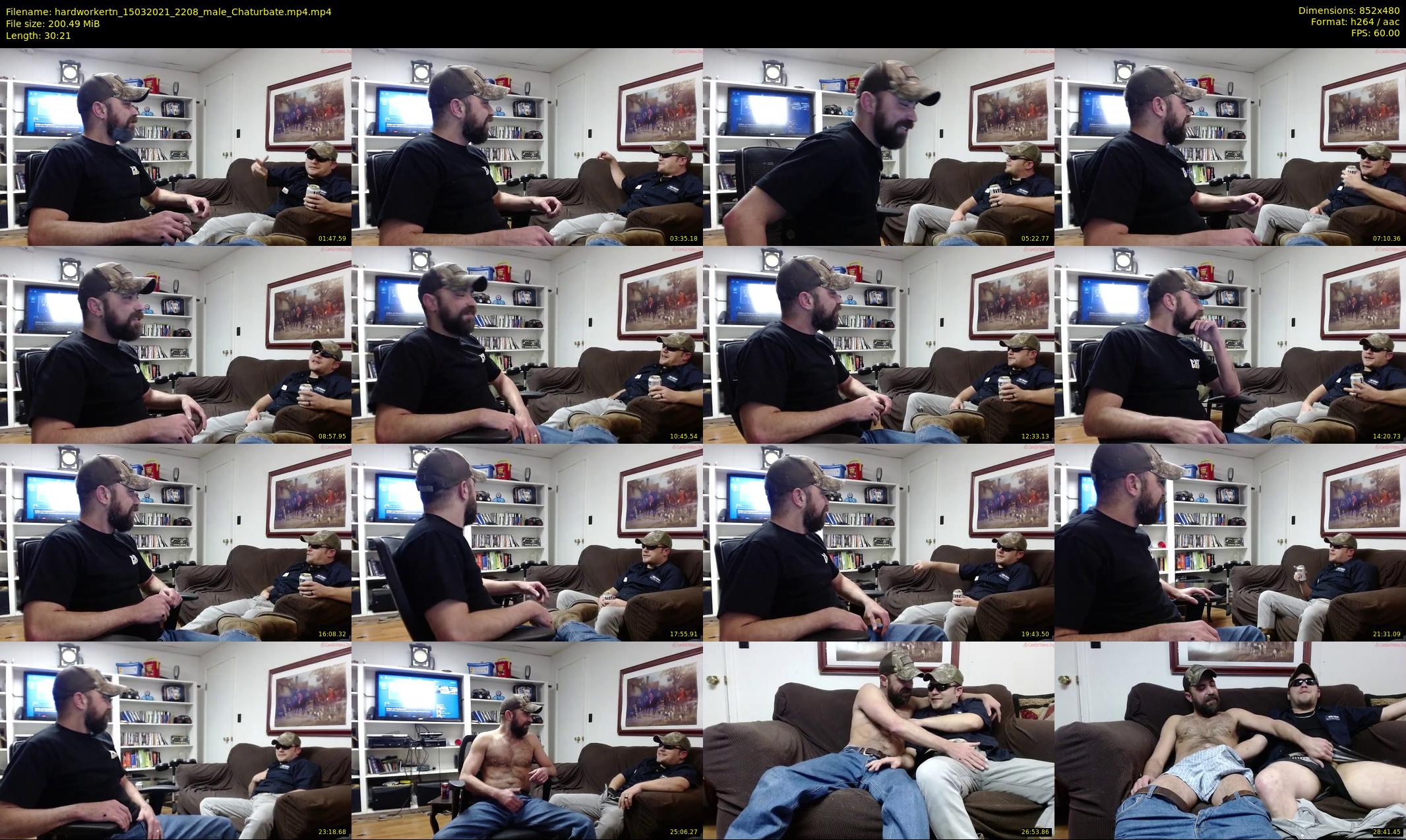 hardworkertn — 31 minute Chaturbate male cam show recording, 480p, Mar 15, 2021