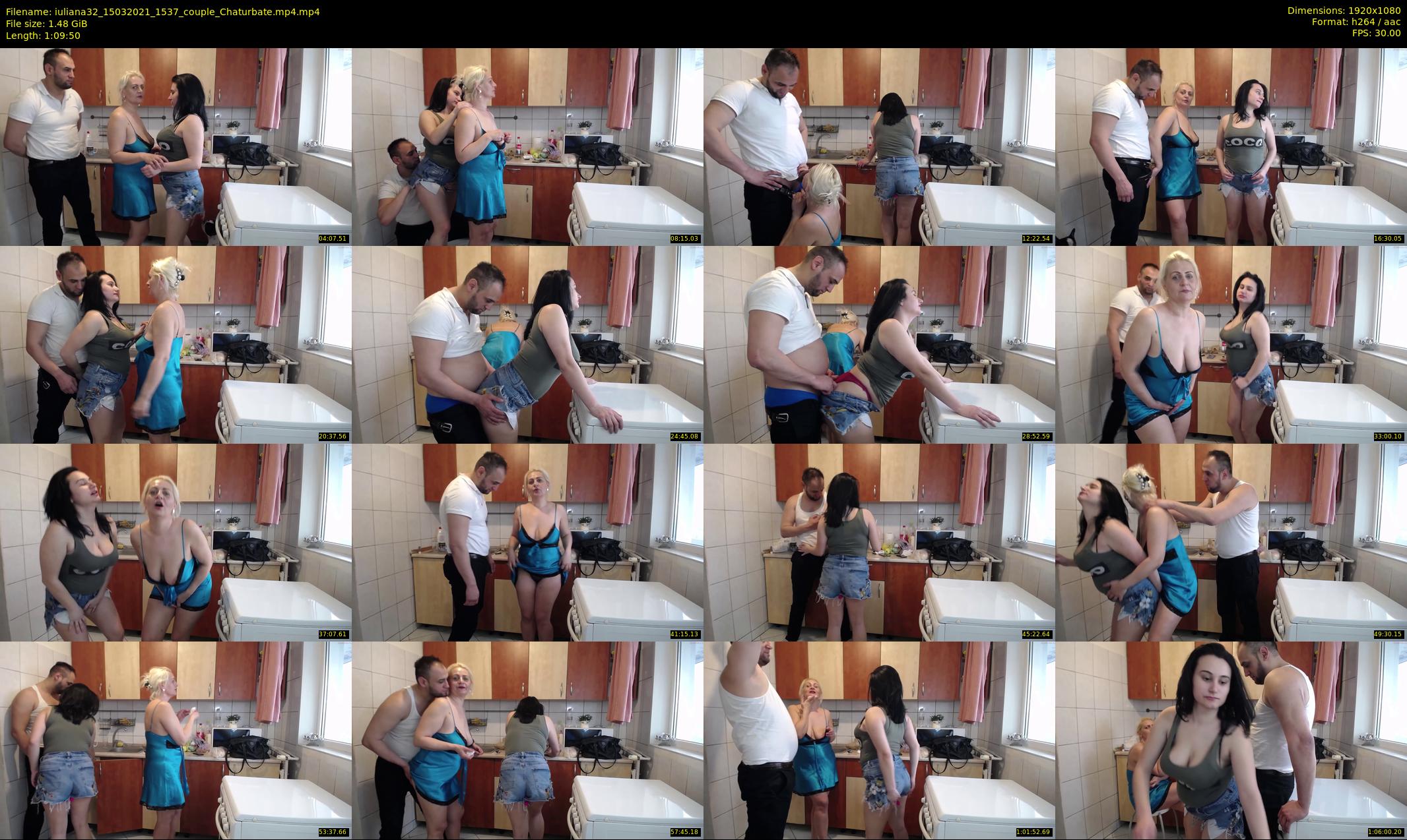 iuliana32 — 70 minute Chaturbate couple cam show recording, 1080p, Mar 15, 2021
