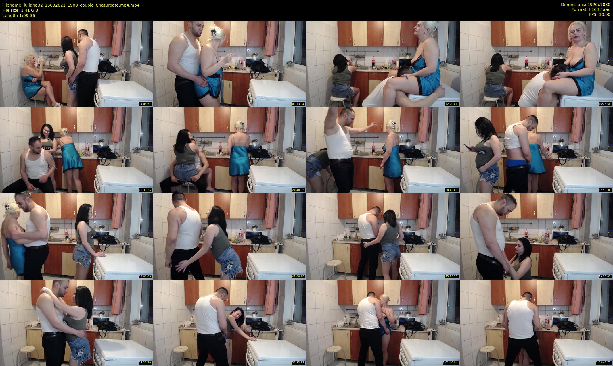 iuliana32 — 70 minute Chaturbate couple cam show recording, 1080p, Mar 15, 2021