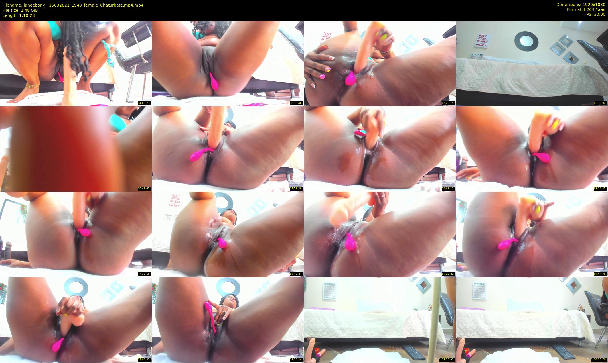 janeebony_ — 71 minute Chaturbate female cam show recording, 1080p, Mar 15, 2021