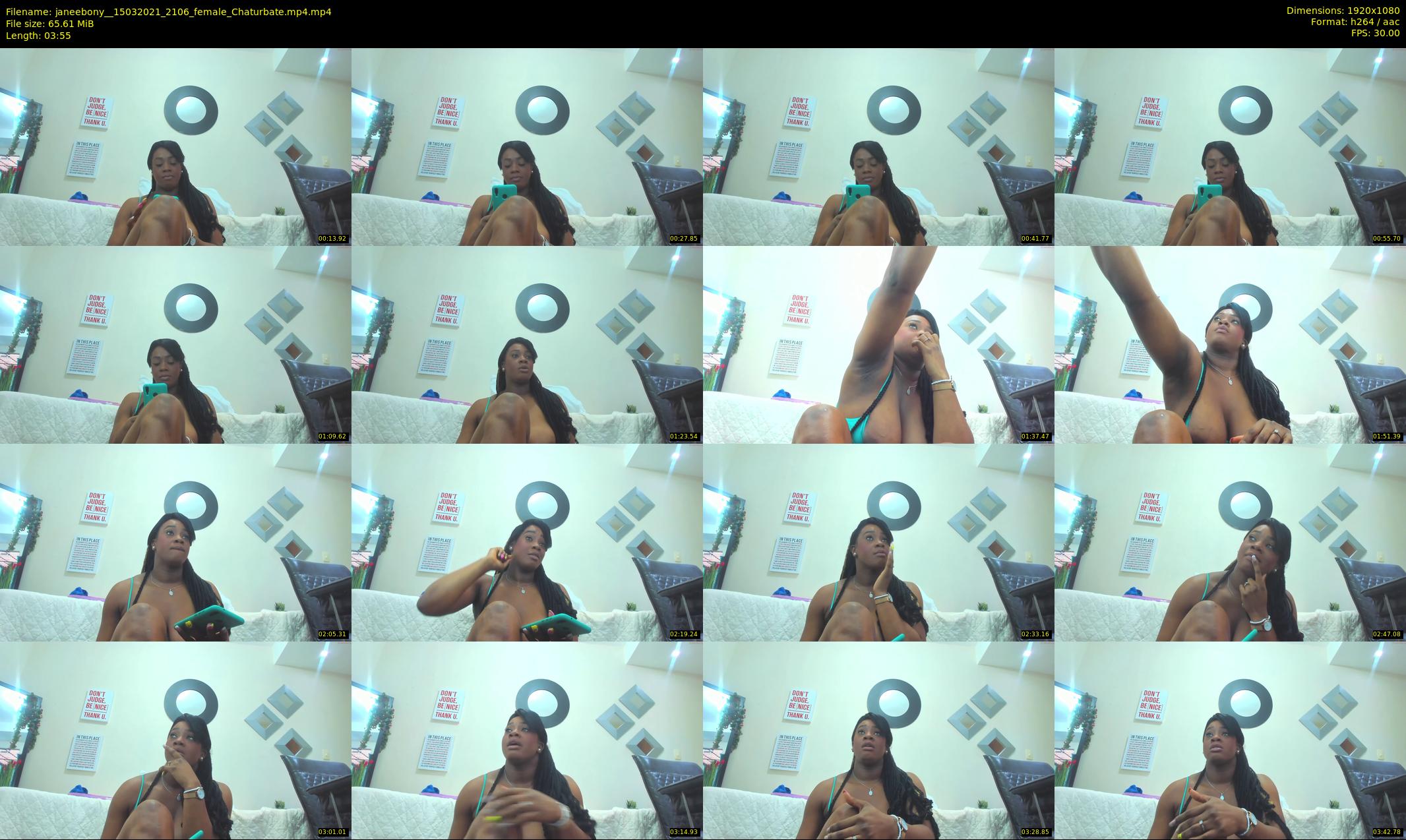 janeebony_ — 4 minute Chaturbate female cam show recording, 1080p, Mar 15, 2021