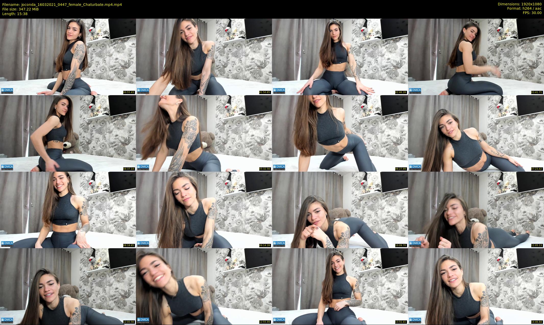 joconda — 16 minute Chaturbate female cam show recording, 1080p, Mar 16, 2021