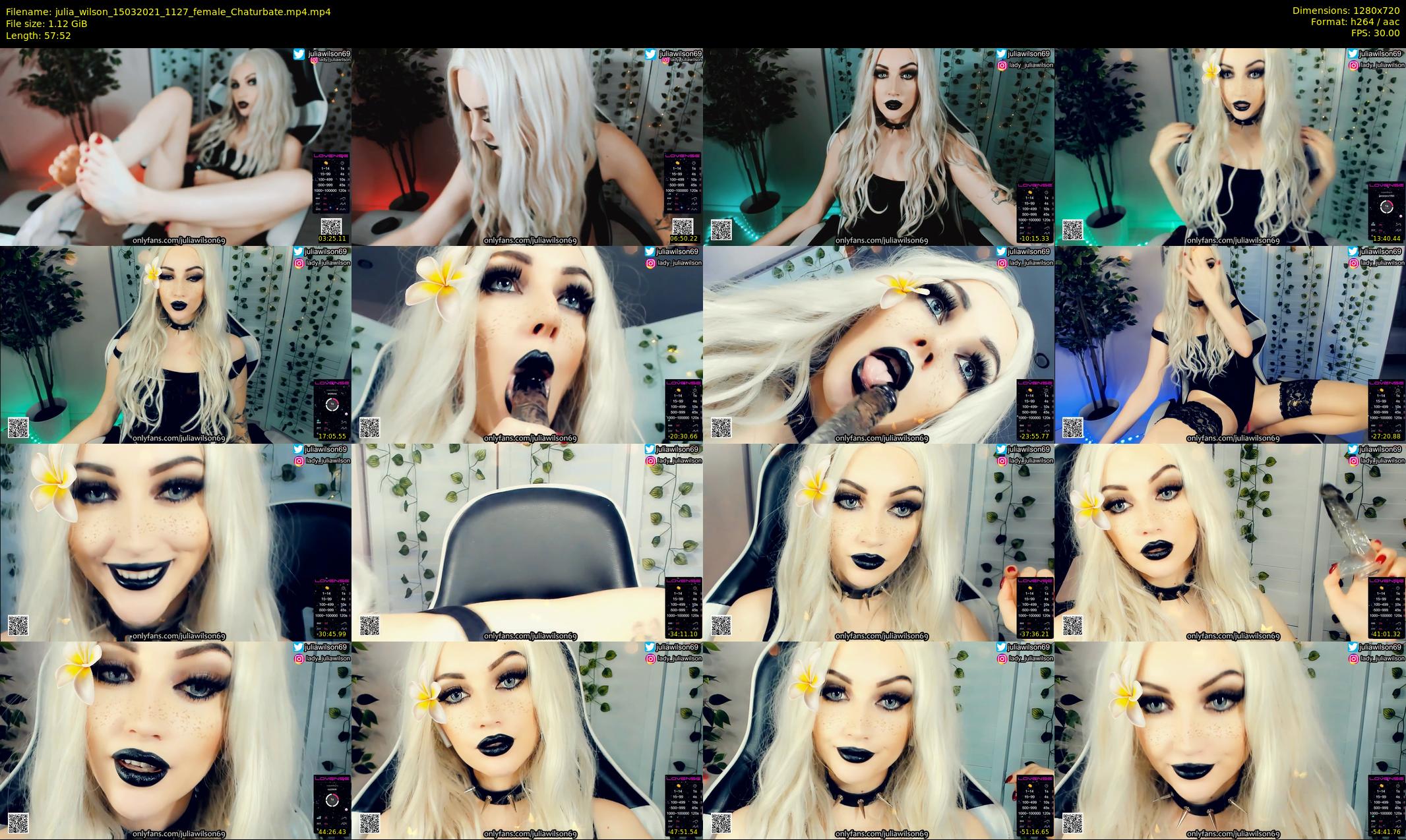 julia_wilson — 58 minute Chaturbate female cam show recording, 720p, Mar 15, 2021