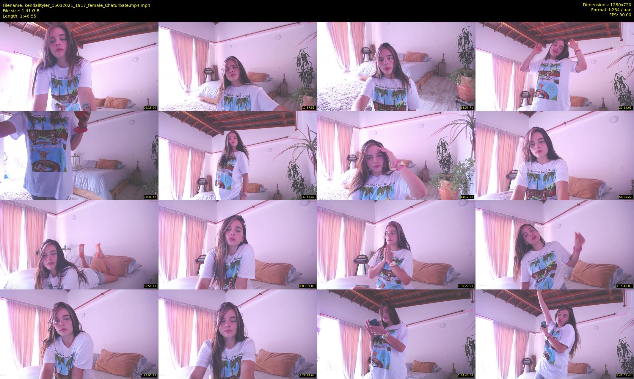 kendalltyler — 107 minute Chaturbate female cam show recording, 720p, Mar 15, 2021