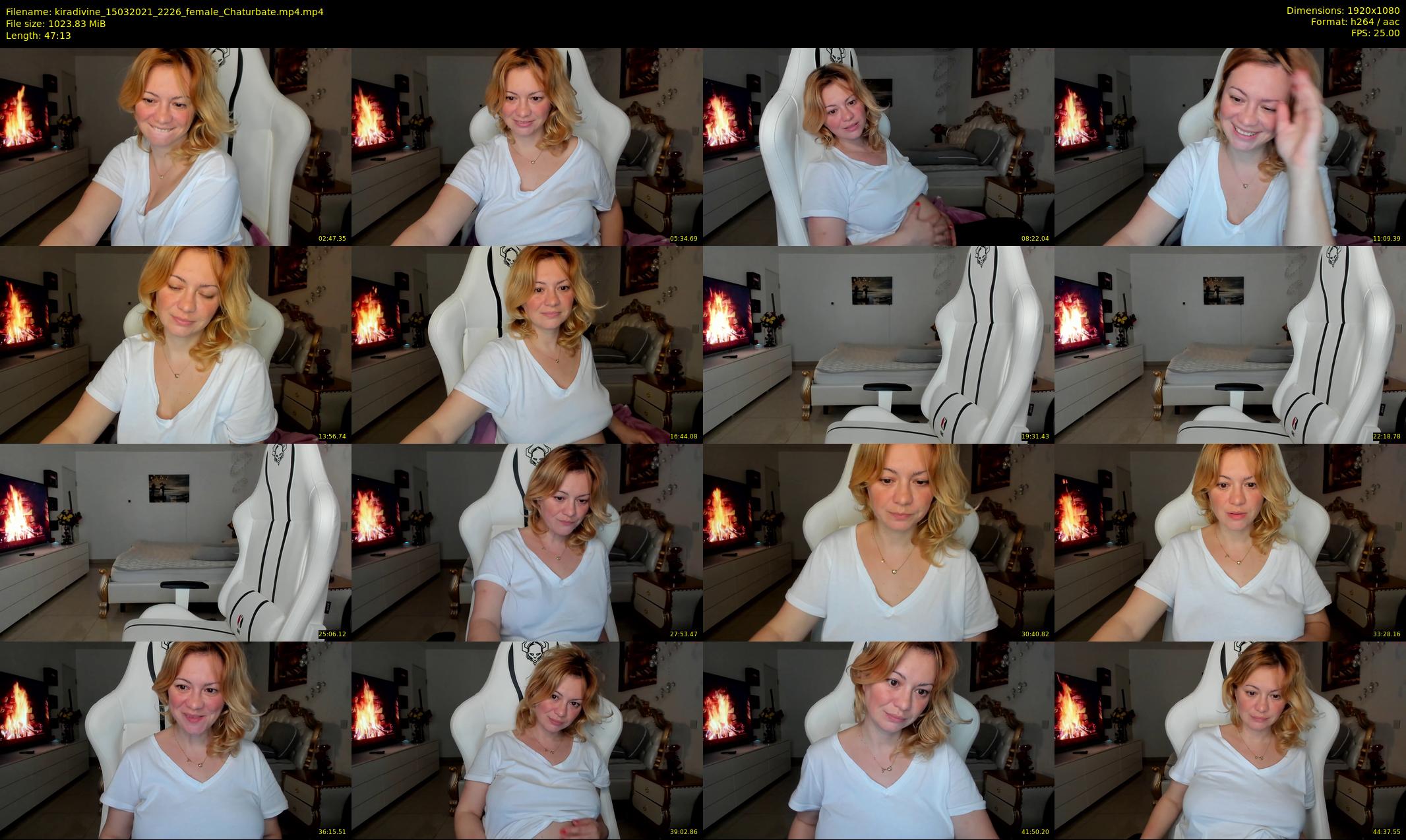 kiradivine — 48 minute Chaturbate female cam show recording, 1080p, Mar 15, 2021