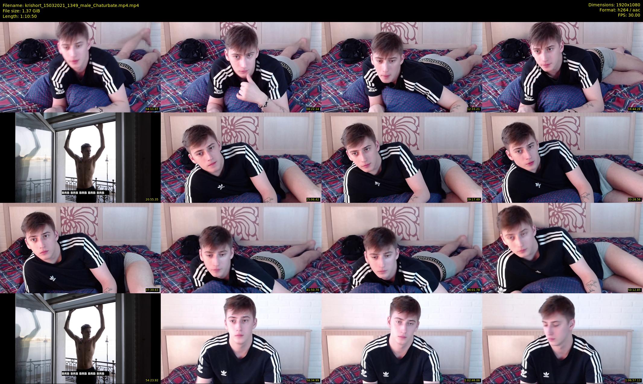 krishort — 71 minute Chaturbate male cam show recording, 1080p, Mar 15, 2021