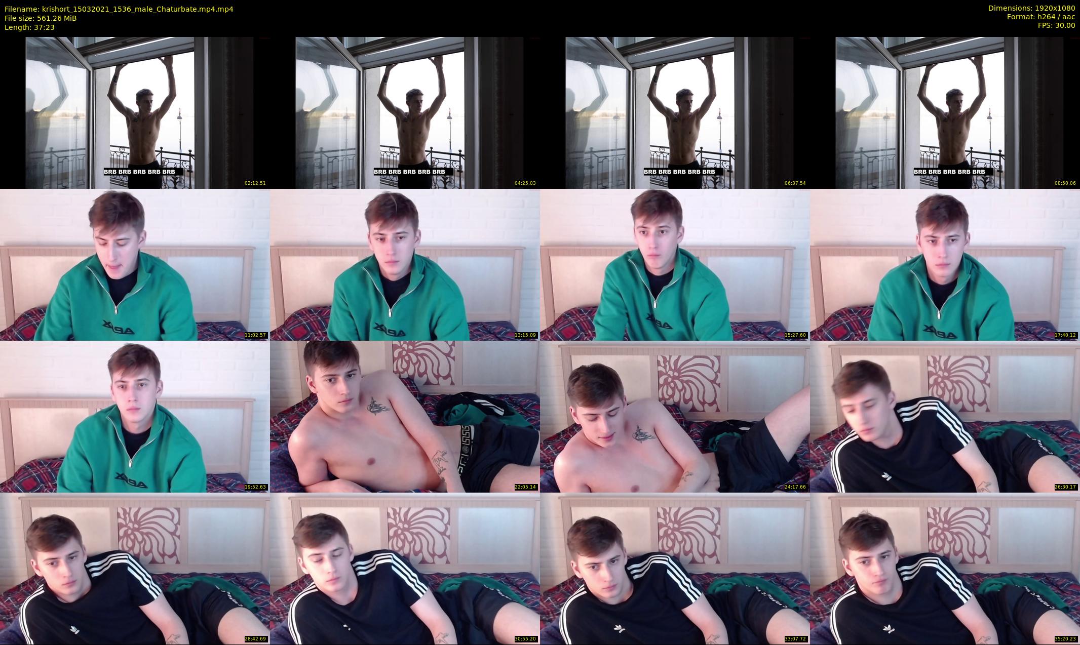 krishort — 38 minute Chaturbate male cam show recording, 1080p, Mar 15, 2021