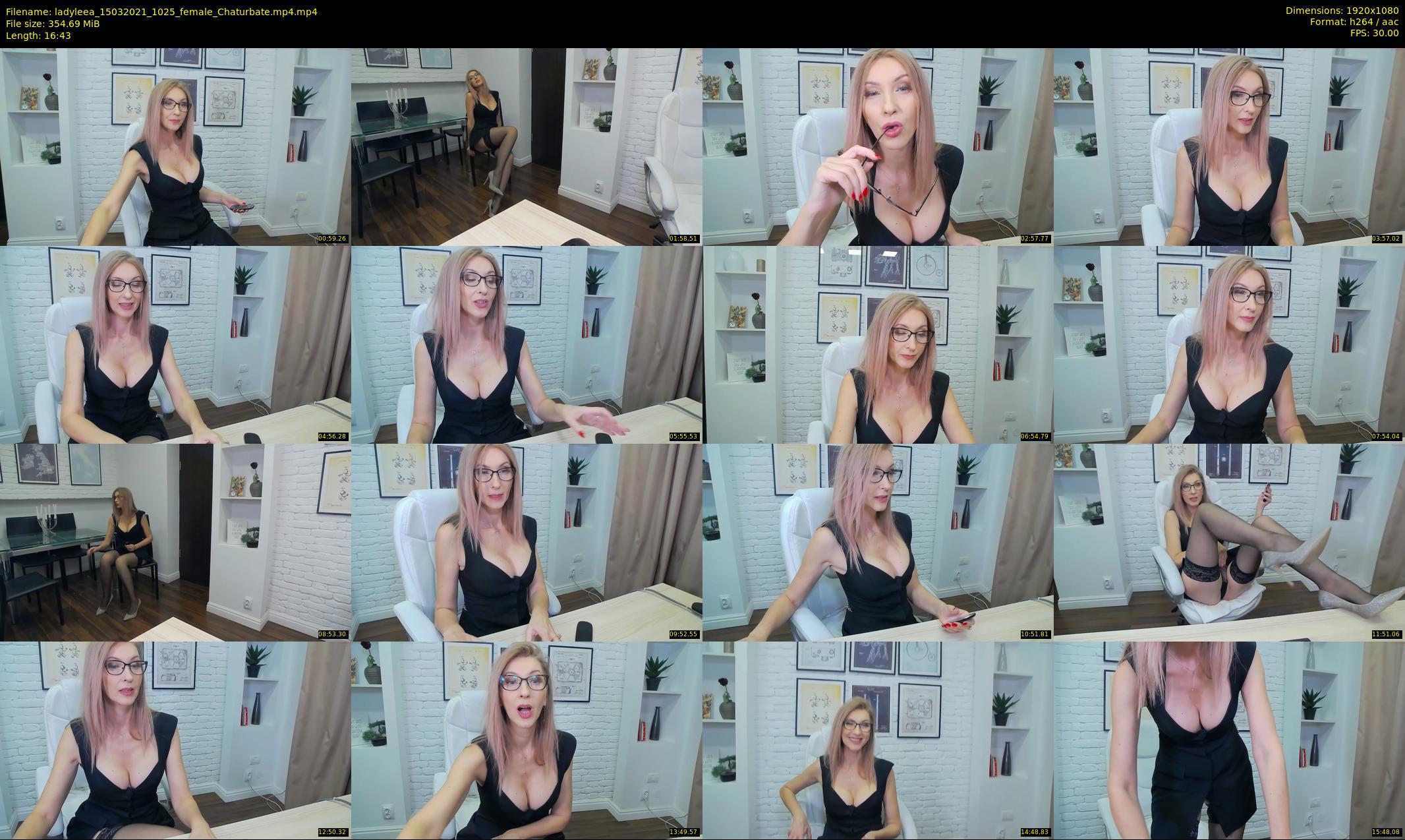 ladyleea — 17 minute Chaturbate female cam show recording, 1080p, Mar 15, 2021