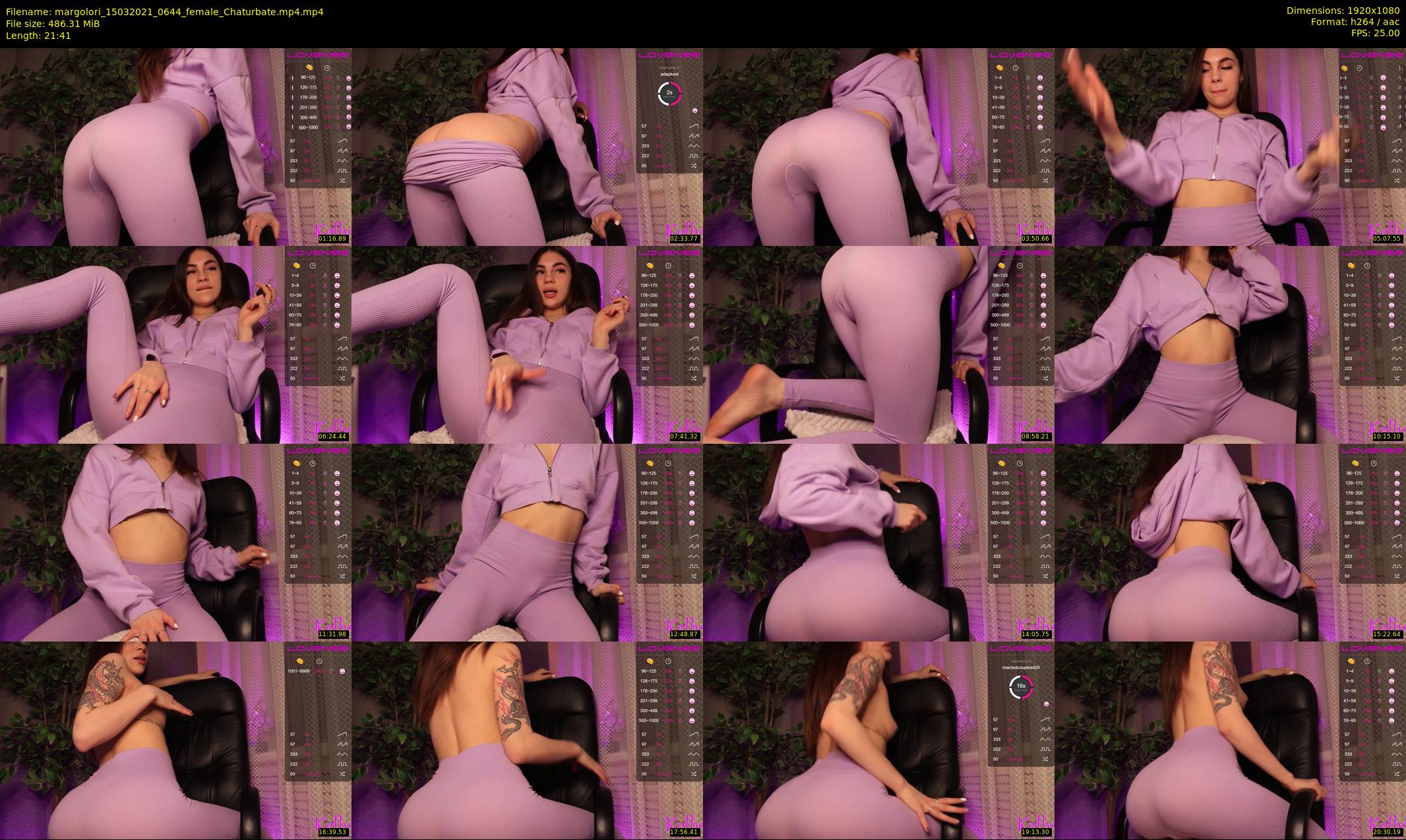margolori — 22 minute Chaturbate couple cam show recording, 1080p, Mar 15, 2021