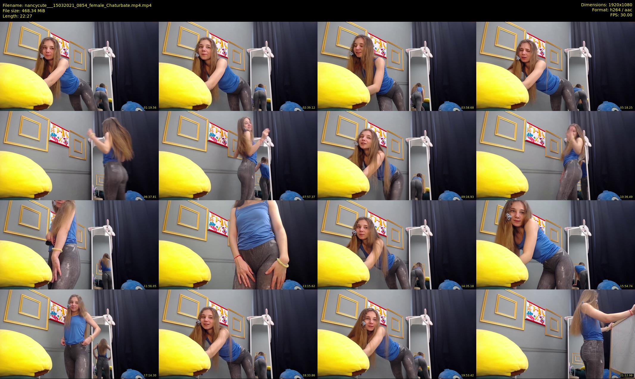nancycute__ — 23 minute Chaturbate female cam show recording, 1080p, Mar 15, 2021