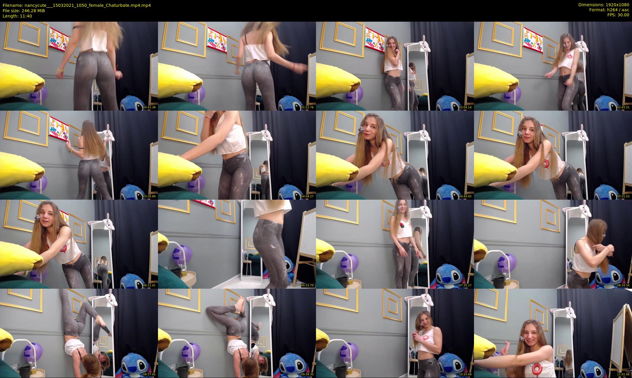 nancycute__ — 12 minute Chaturbate female cam show recording, 1080p, Mar 15, 2021