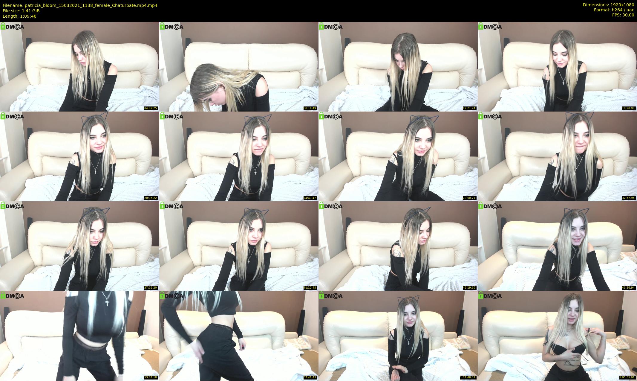 patricia_bloom — 70 minute Chaturbate female cam show recording, 1080p, Mar 15, 2021