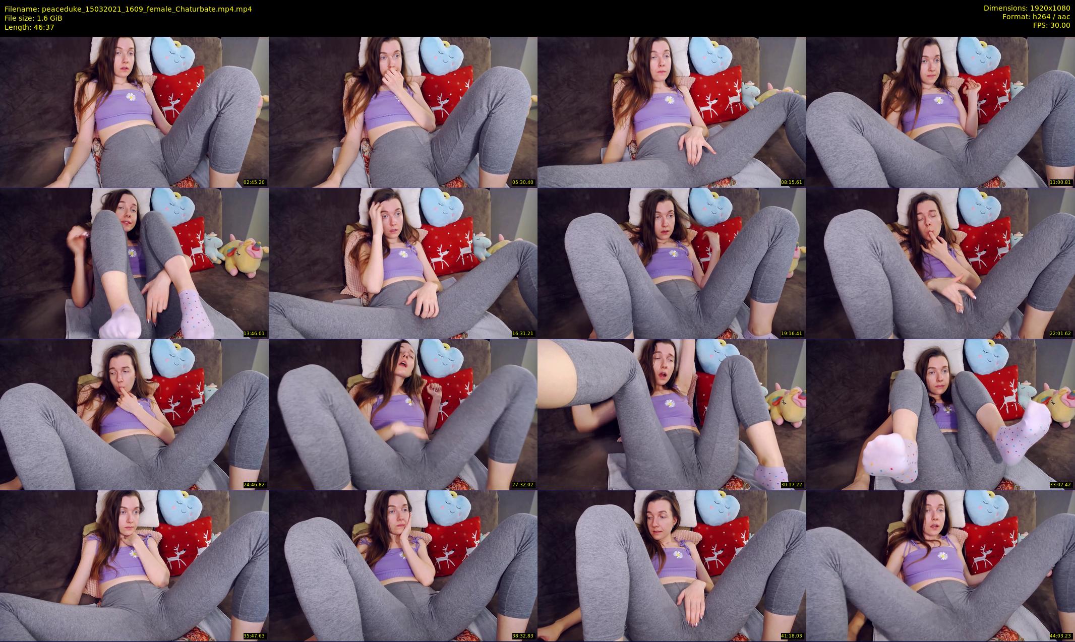 peaceduke — 47 minute Chaturbate female cam show recording, 1080p, Mar 15, 2021