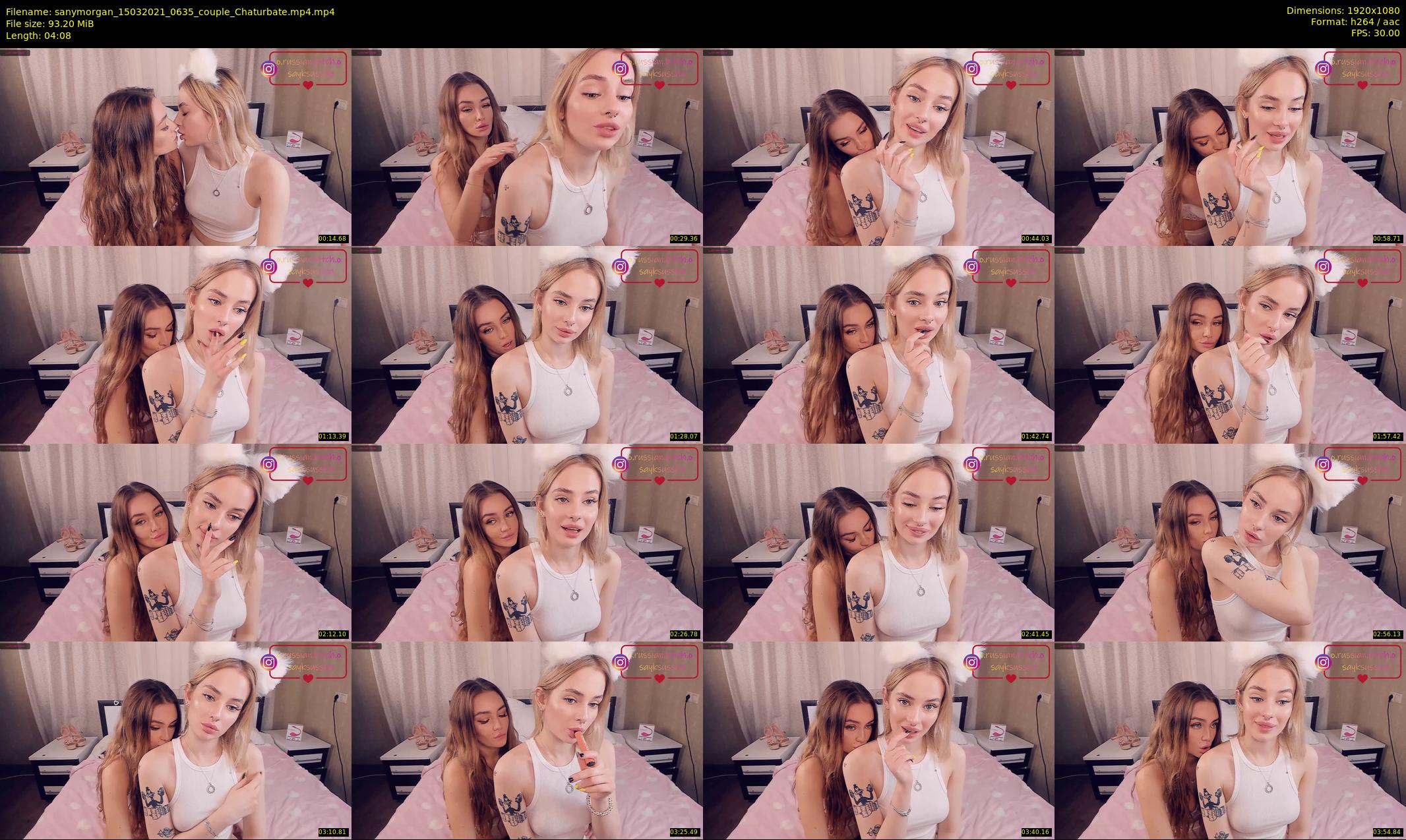 sanymorgan — 5 minute Chaturbate couple cam show recording, 1080p, Mar 15, 2021
