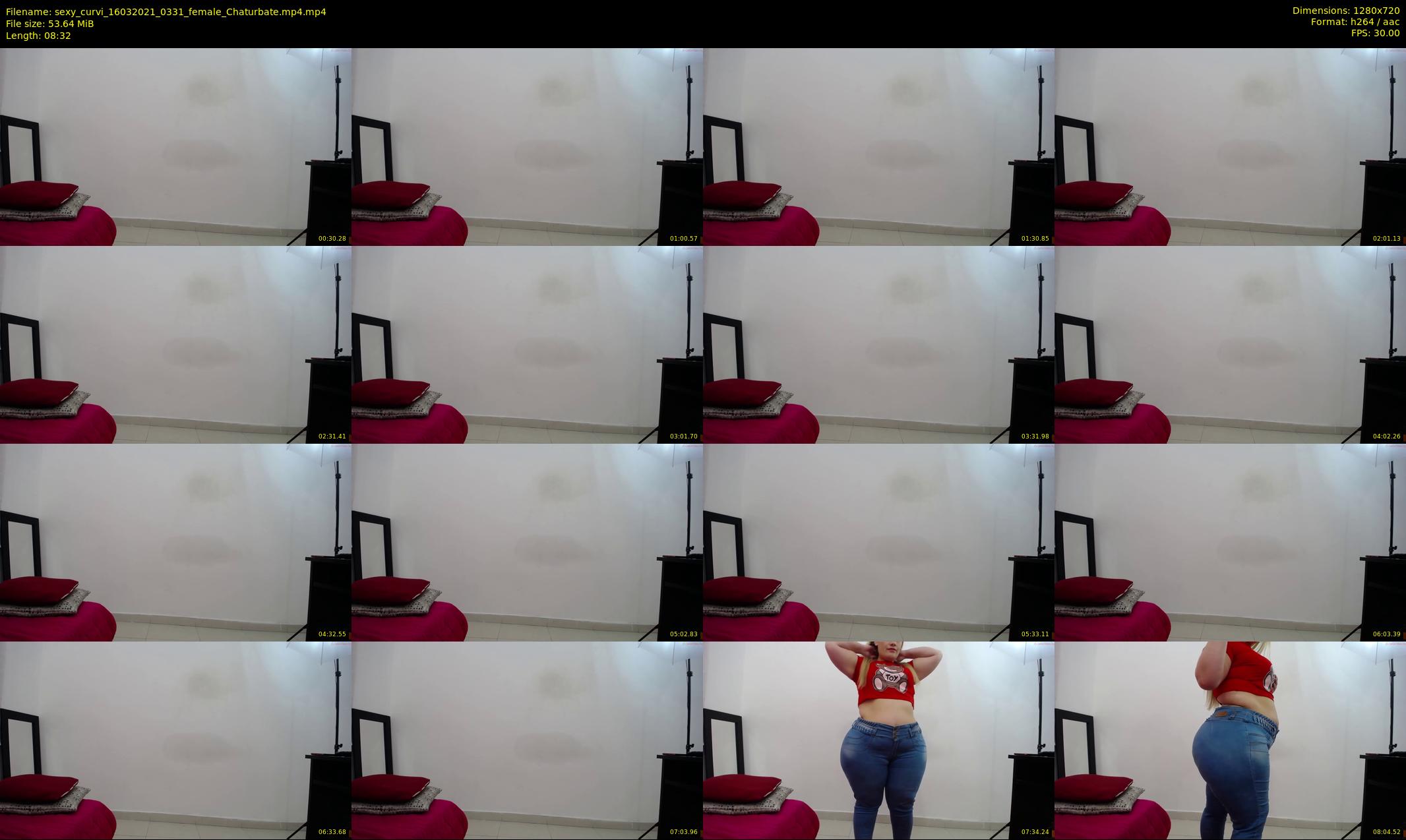 sexy_curvi — 9 minute Chaturbate female cam show recording, 720p, Mar 16, 2021