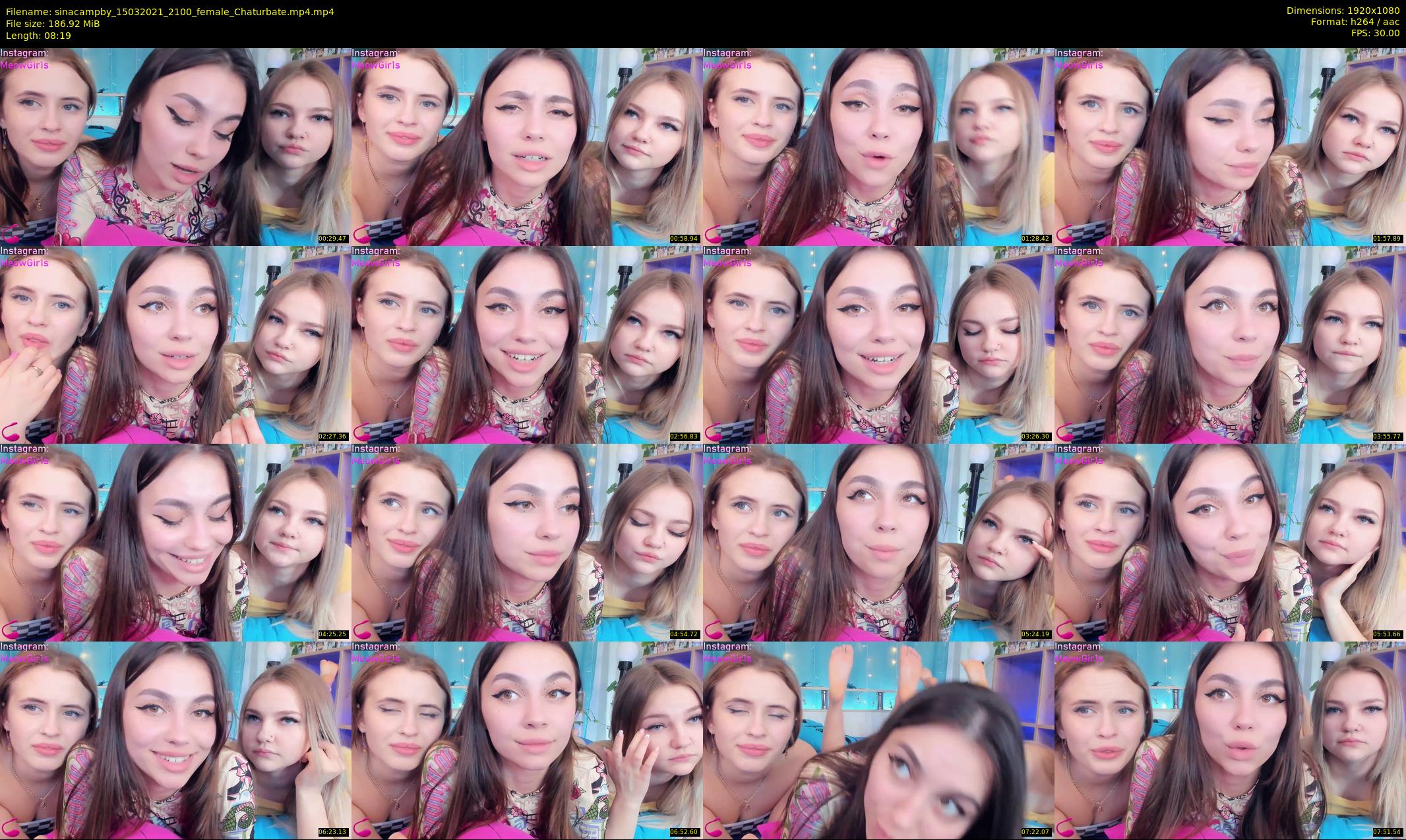 sinacampby — 9 minute Chaturbate couple cam show recording, 1080p, Mar 15, 2021