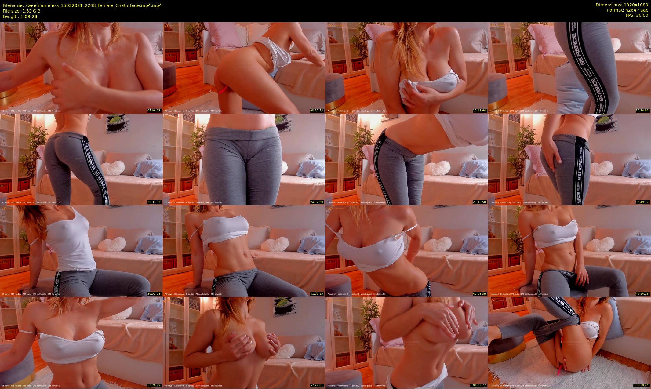 sweetnameless — 70 minute Chaturbate couple cam show recording, 1080p, Mar 15, 2021