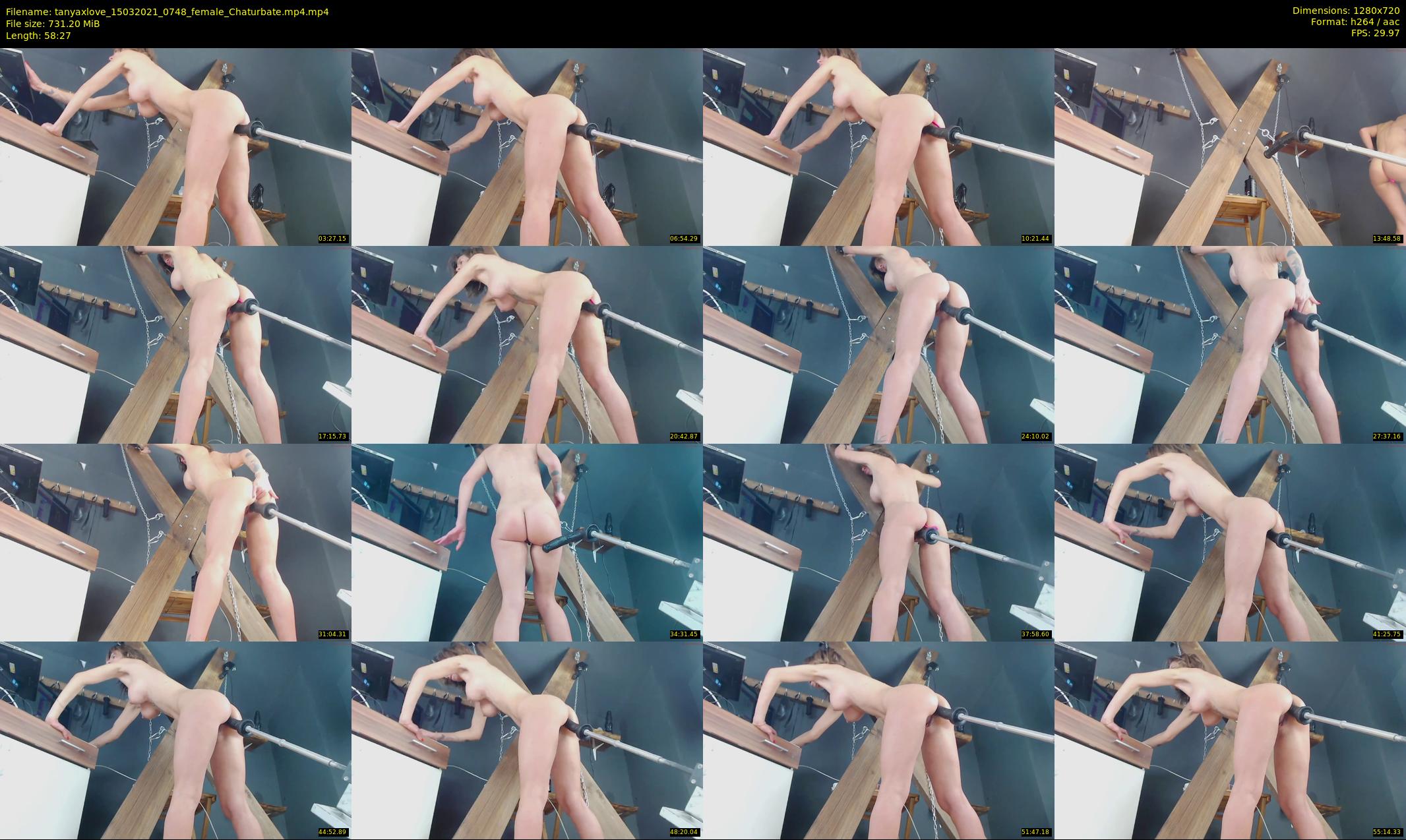 tanyaxlove — 59 minute Chaturbate female cam show recording, 720p, Mar 15, 2021