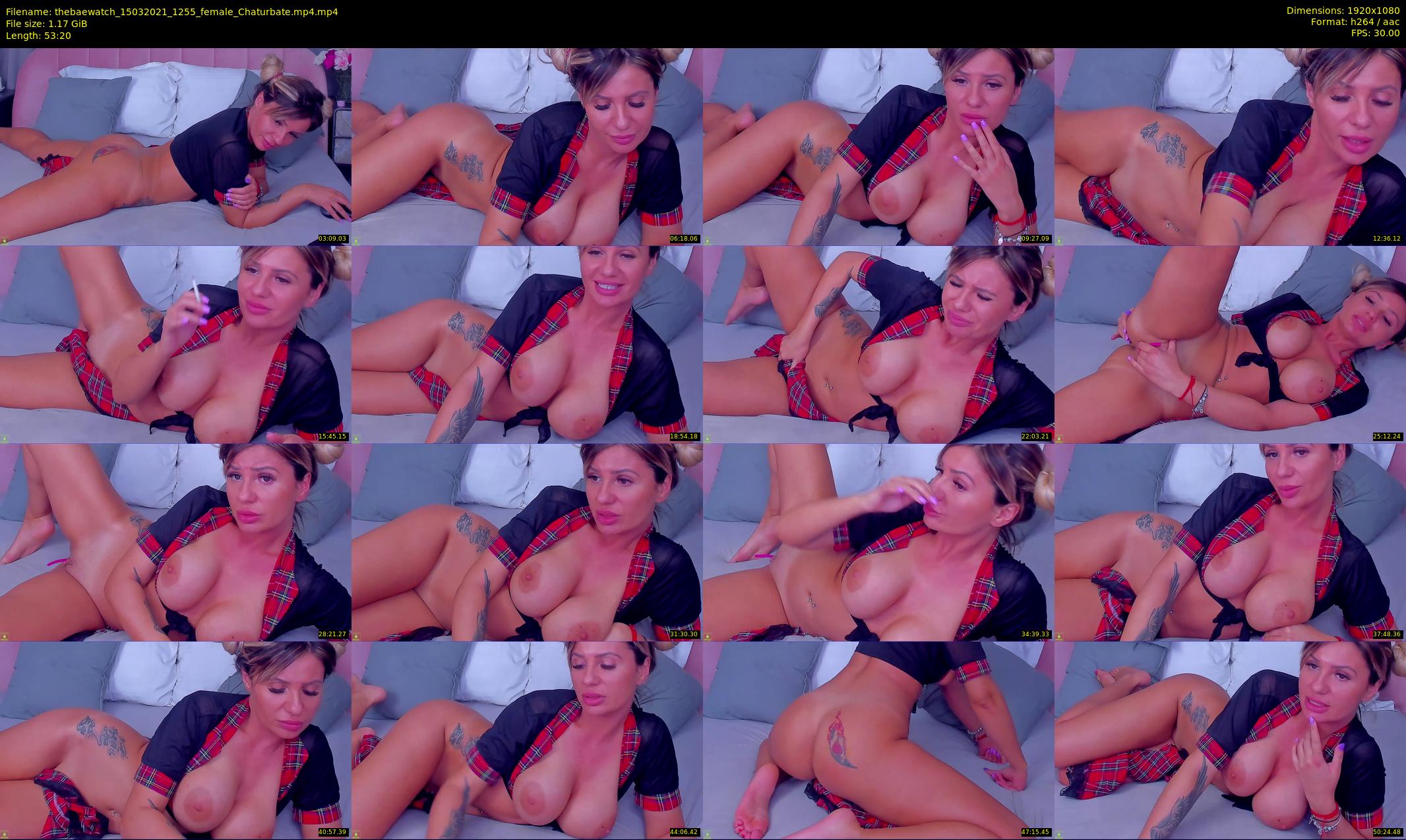 thebaewatch — 54 minute Chaturbate female cam show recording, 1080p, Mar 15, 2021