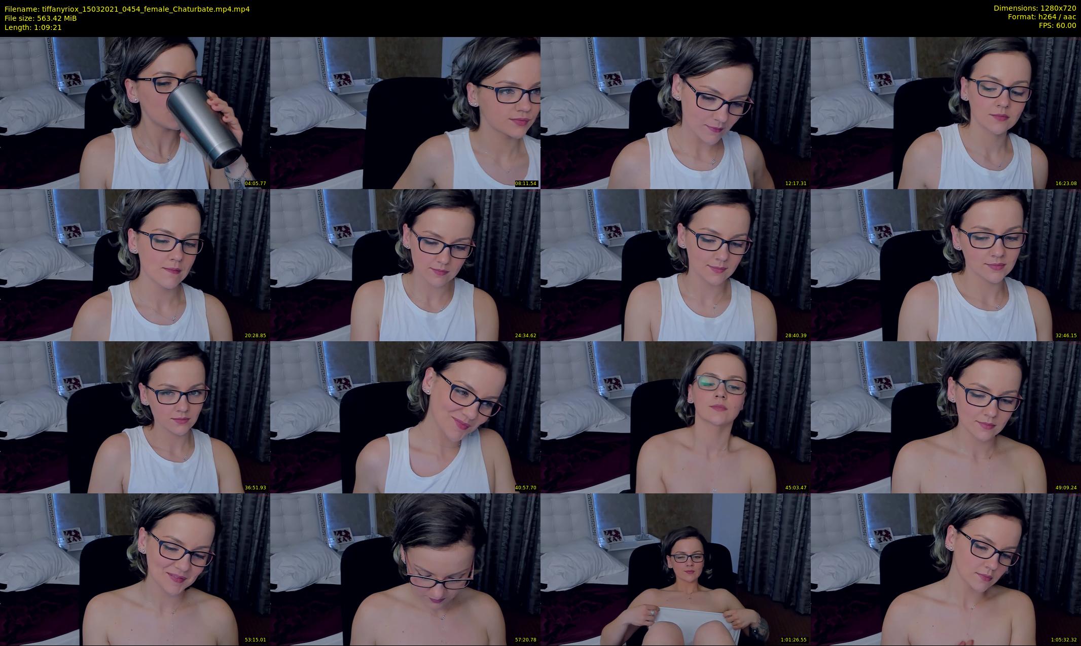 tiffanyriox — 70 minute Chaturbate female cam show recording, 720p, Mar 15, 2021