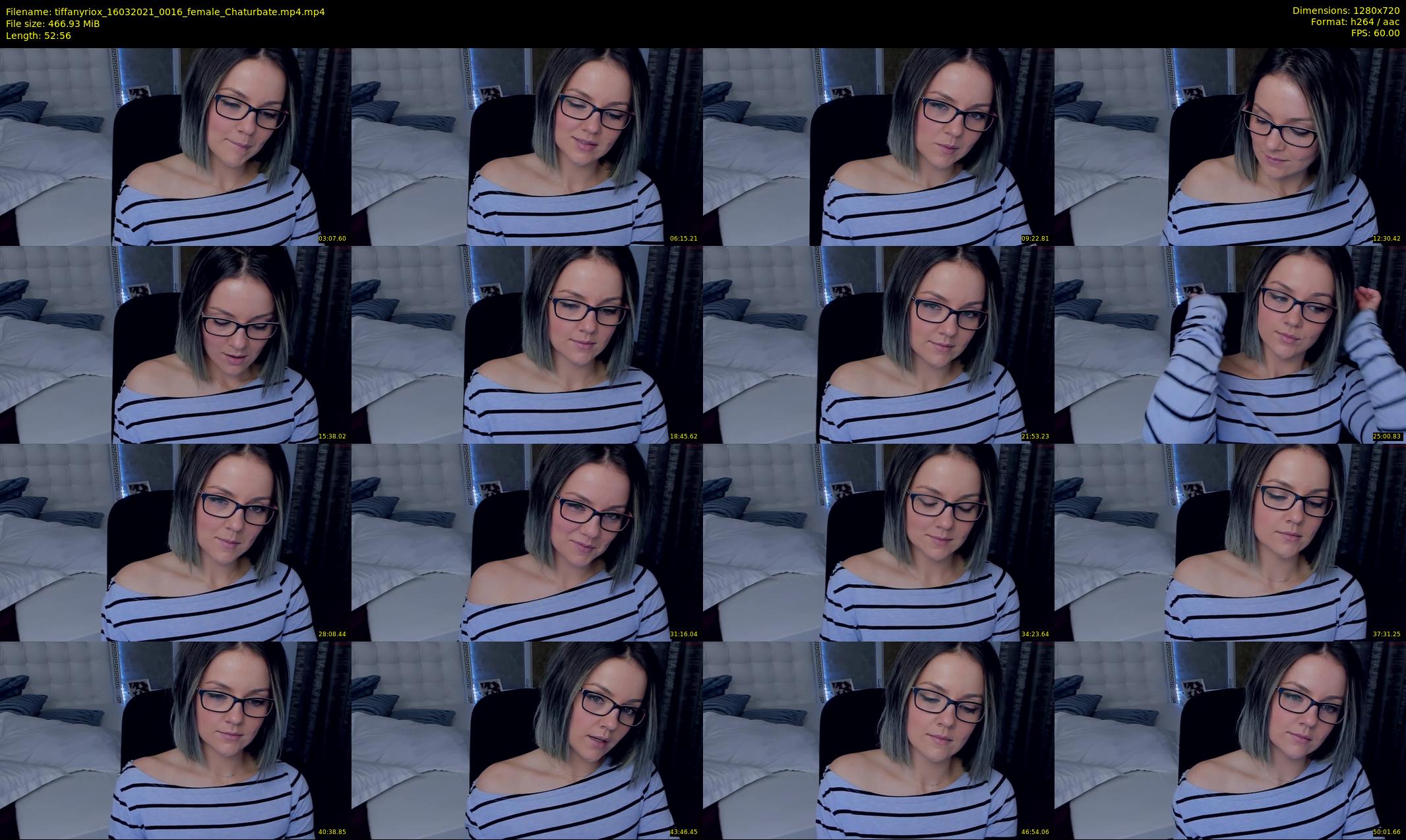 tiffanyriox — 53 minute Chaturbate female cam show recording, 720p, Mar 16, 2021