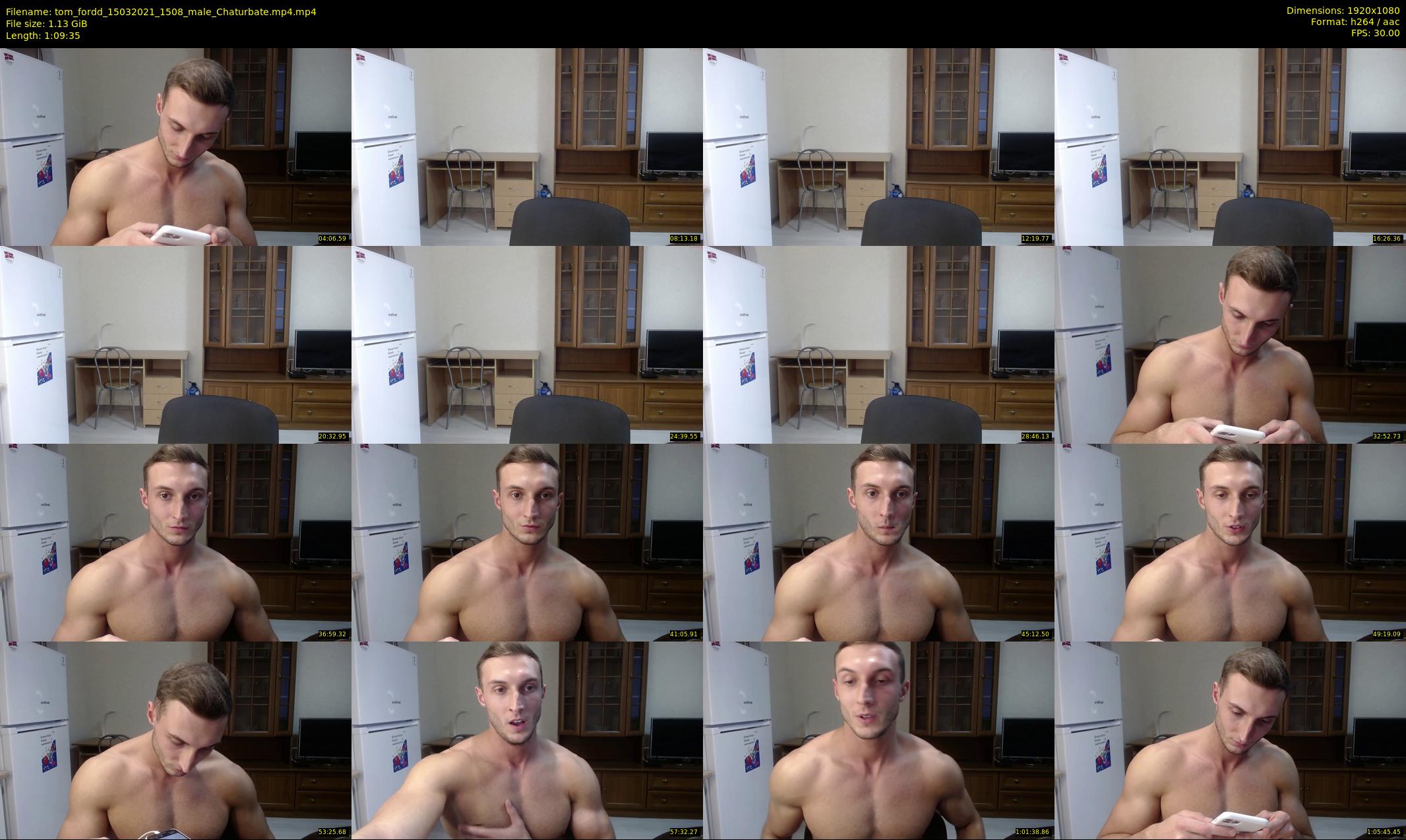 tom_fordd — 70 minute Chaturbate male cam show recording, 1080p, Mar 15, 2021