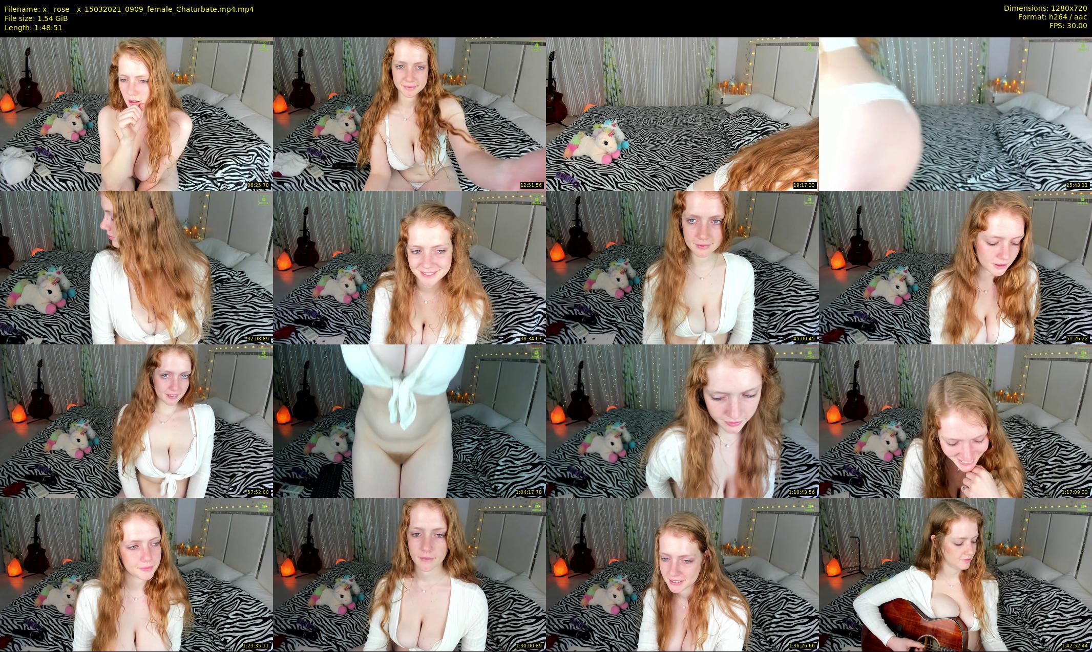 x__rose__x — 109 minute Chaturbate female cam show recording, 720p, Mar 15, 2021