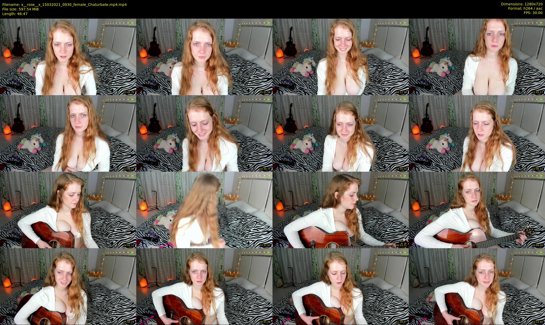 x__rose__x — 47 minute Chaturbate female cam show recording, 720p, Mar 15, 2021