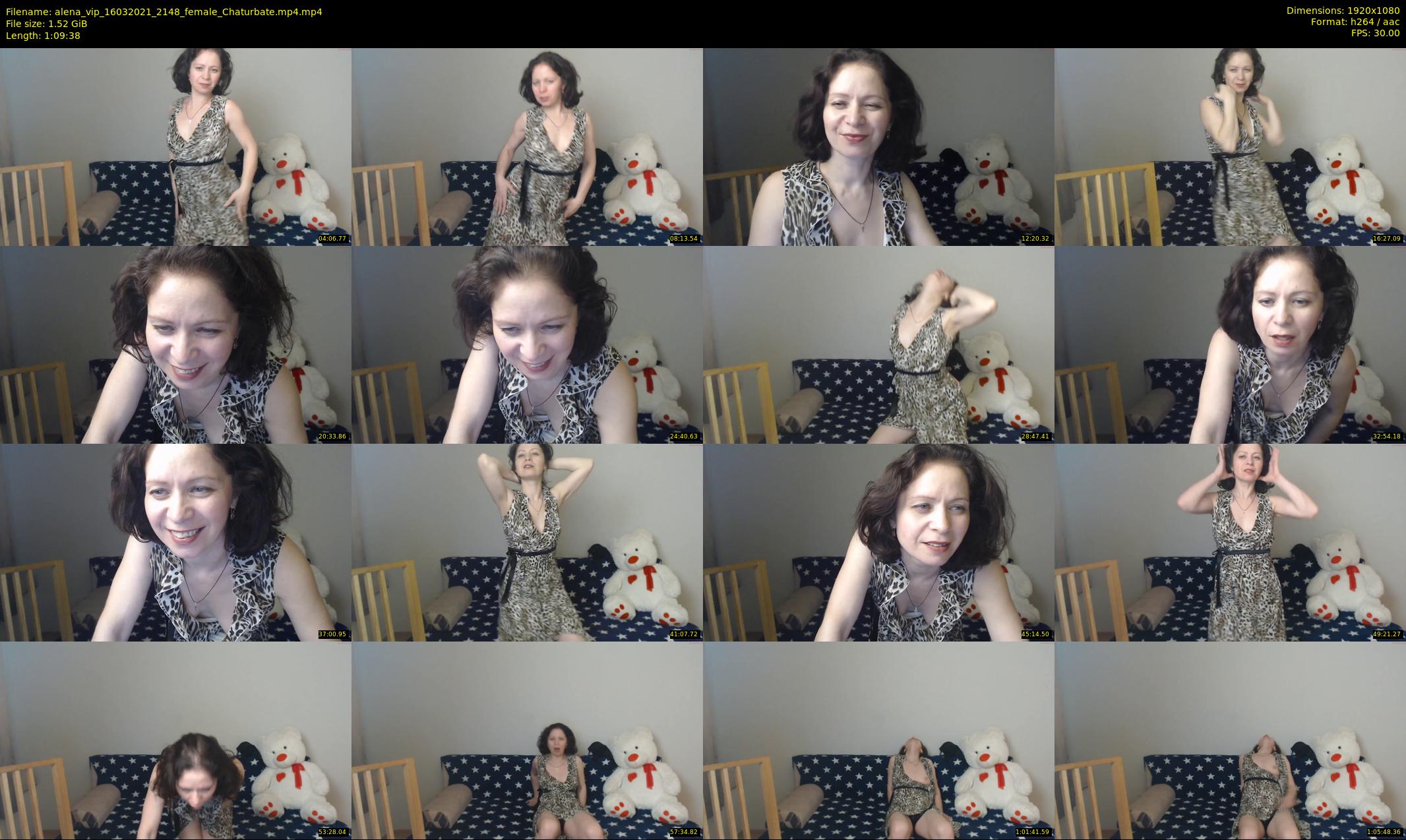 alena_vip — 70 minute Chaturbate female cam show recording, 1080p, Mar 16, 2021